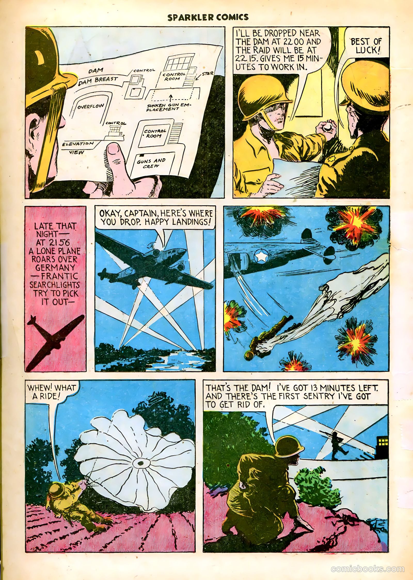 Sparkle Comics #26 (1952) — page 15 of 49