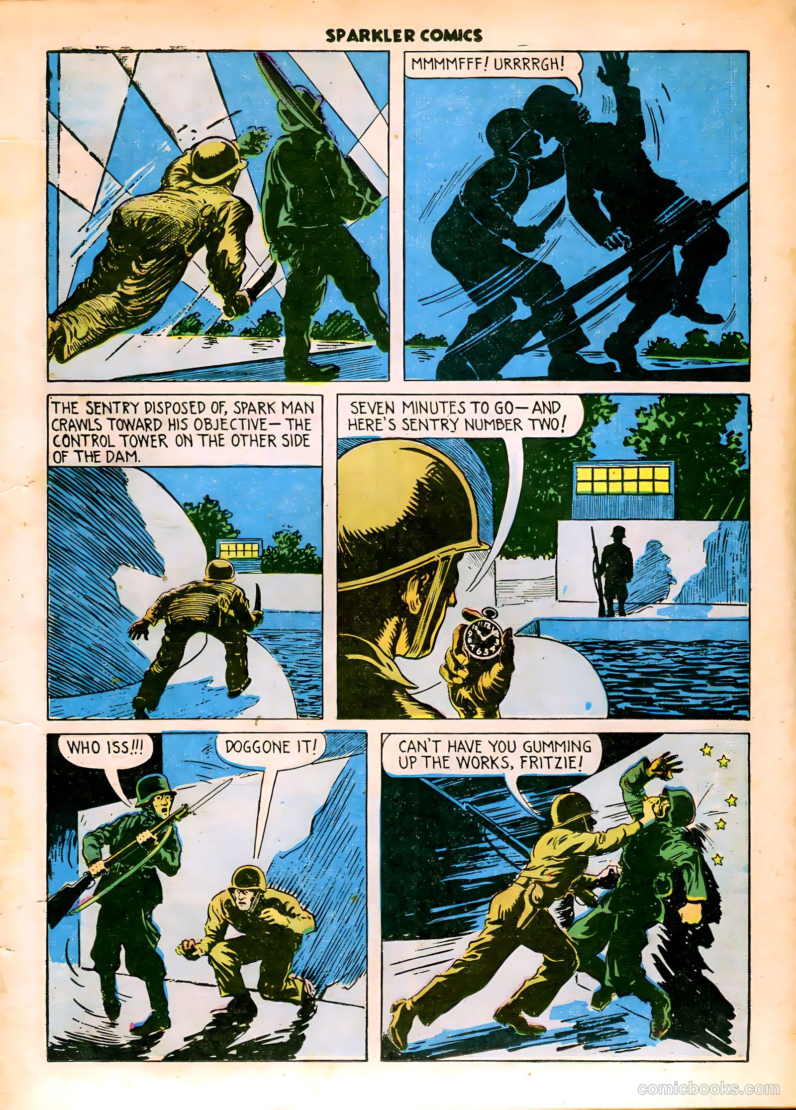 Sparkle Comics #26 (1952) — page 16 of 49