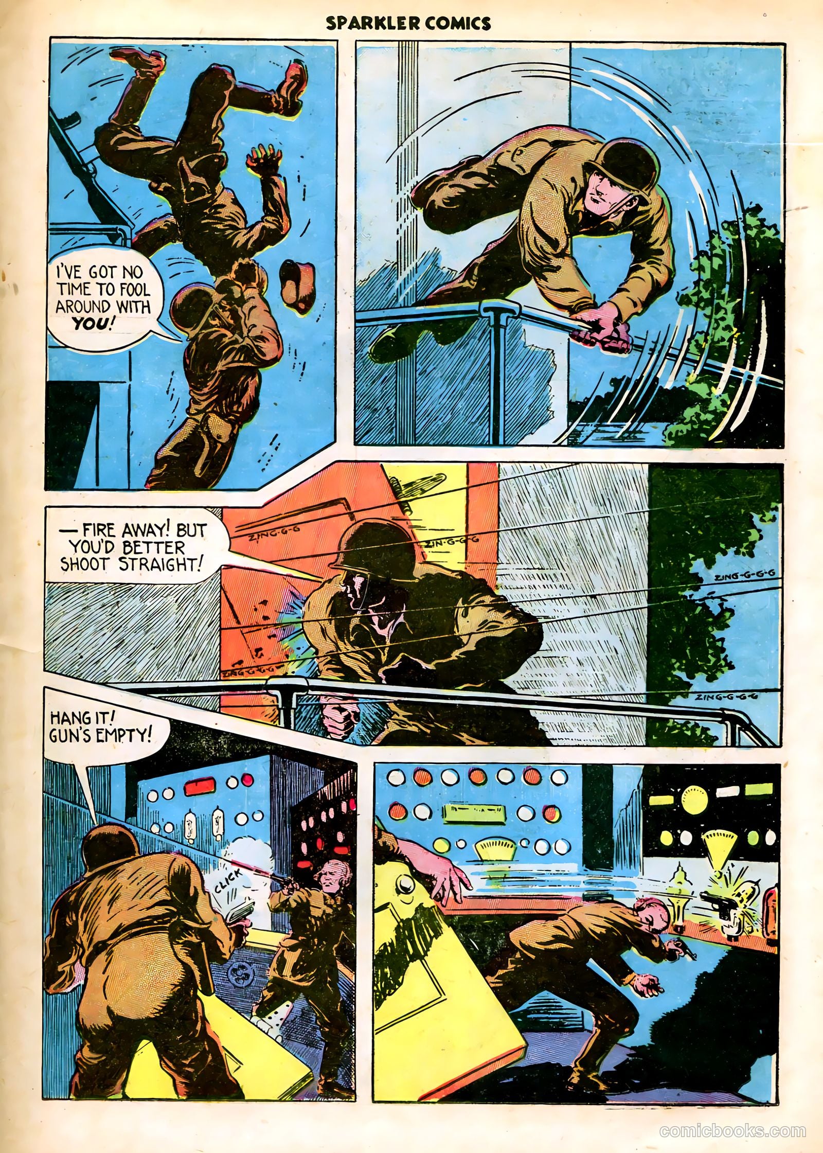 Sparkle Comics #26 (1952) — page 19 of 49