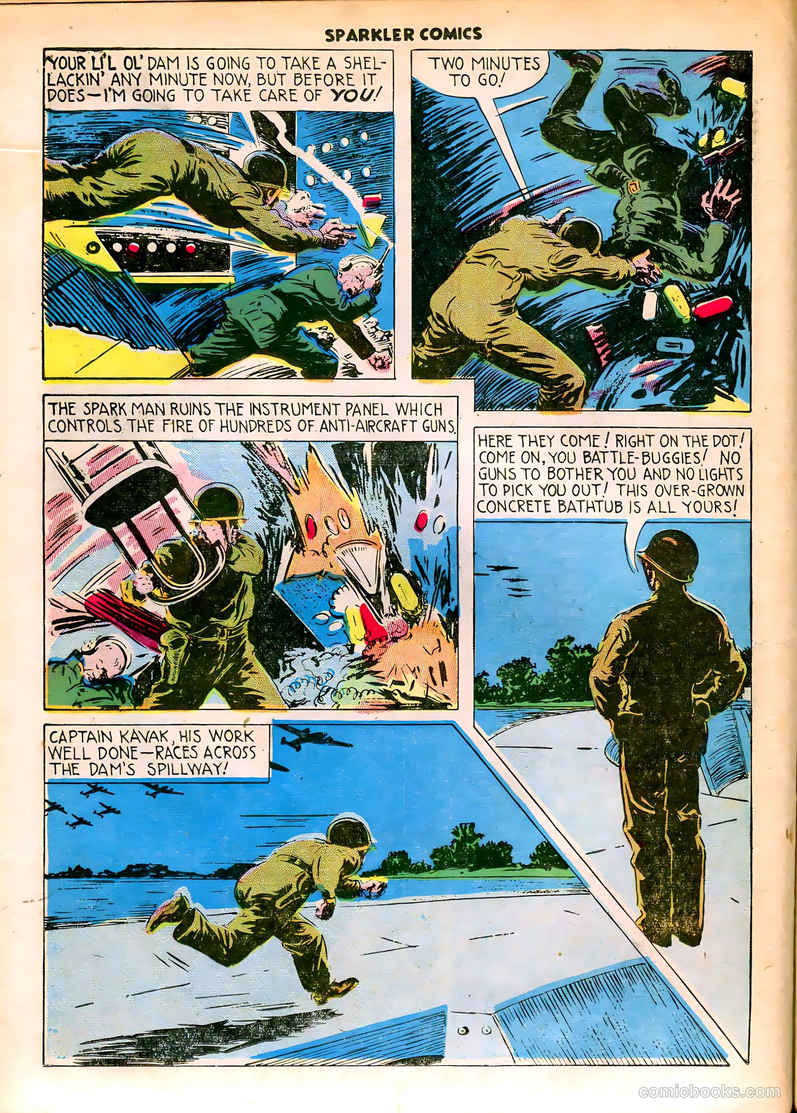 Sparkle Comics #26 (1952) — page 20 of 49