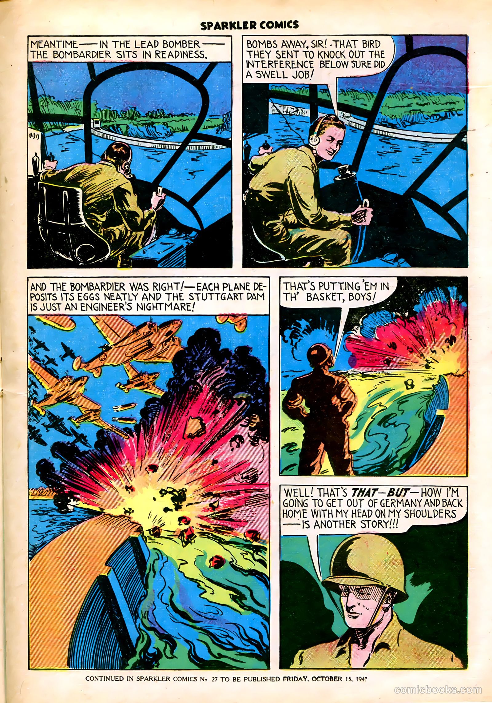 Sparkle Comics #26 (1952) — page 21 of 49