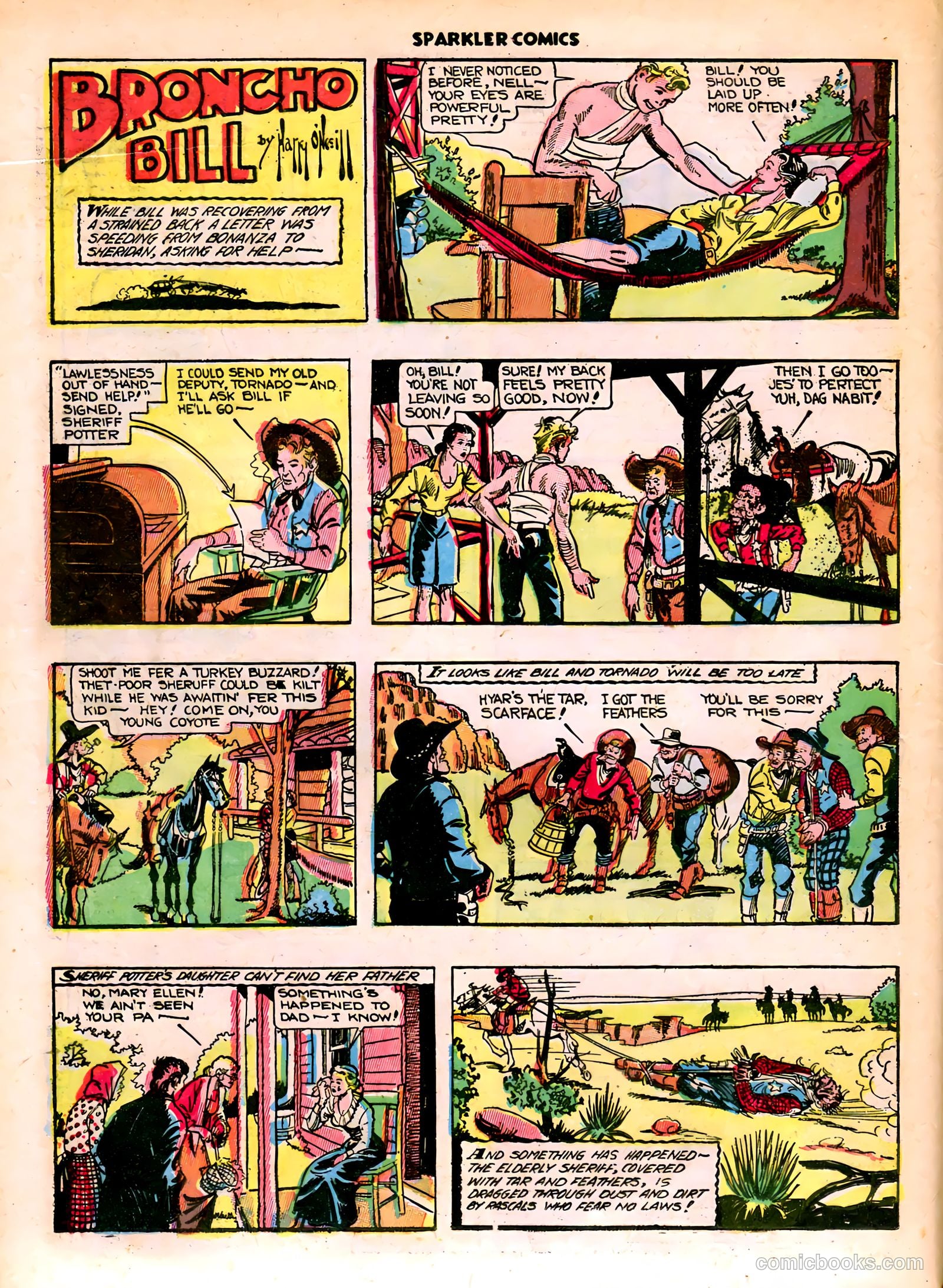 Sparkle Comics #26 (1952) — page 26 of 49