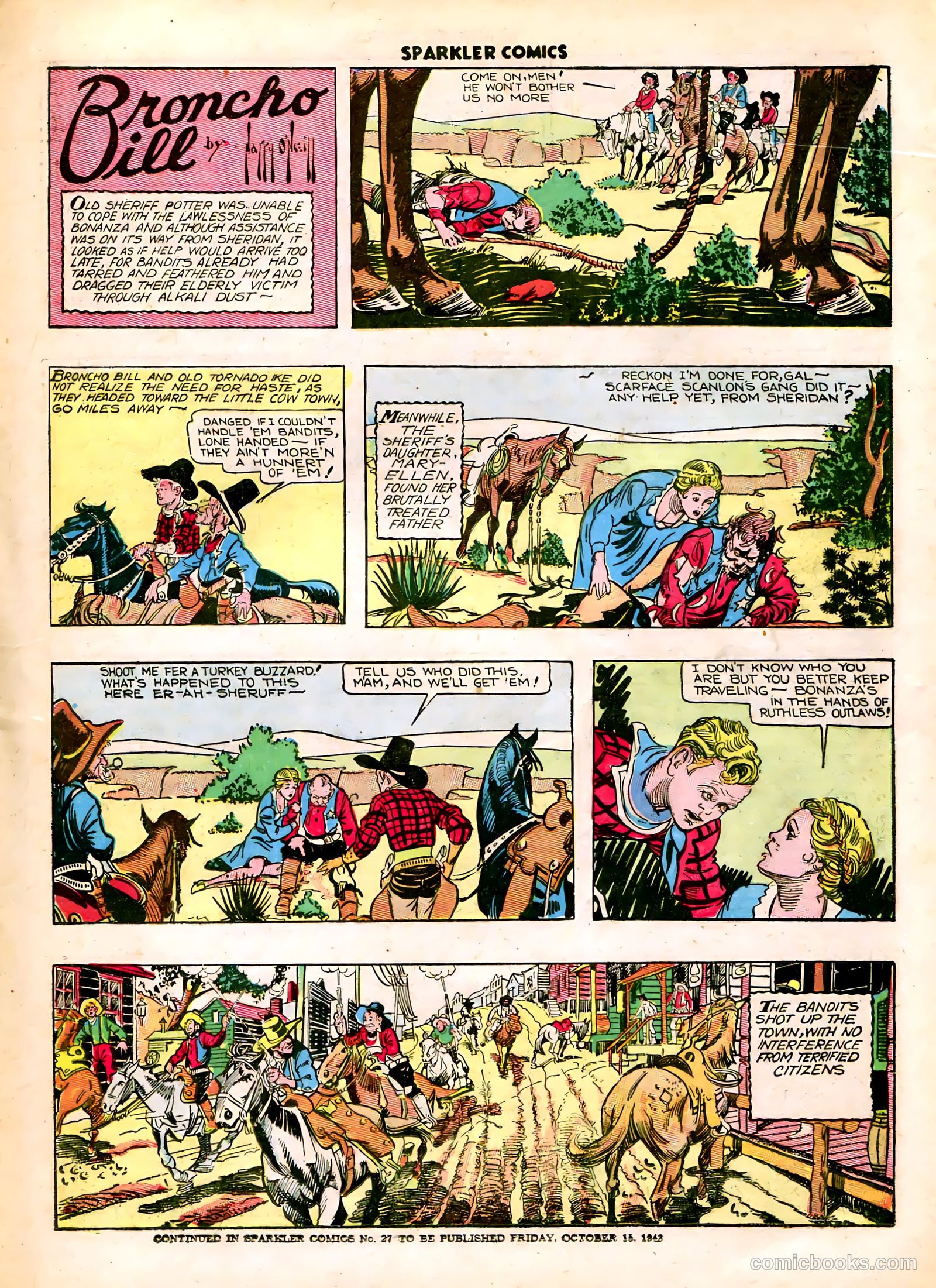 Sparkle Comics #26 (1952) — page 27 of 49