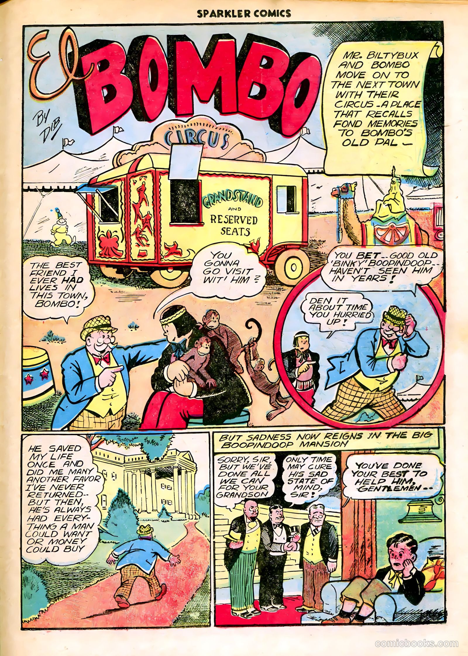 Sparkle Comics #26 (1952) — page 30 of 49