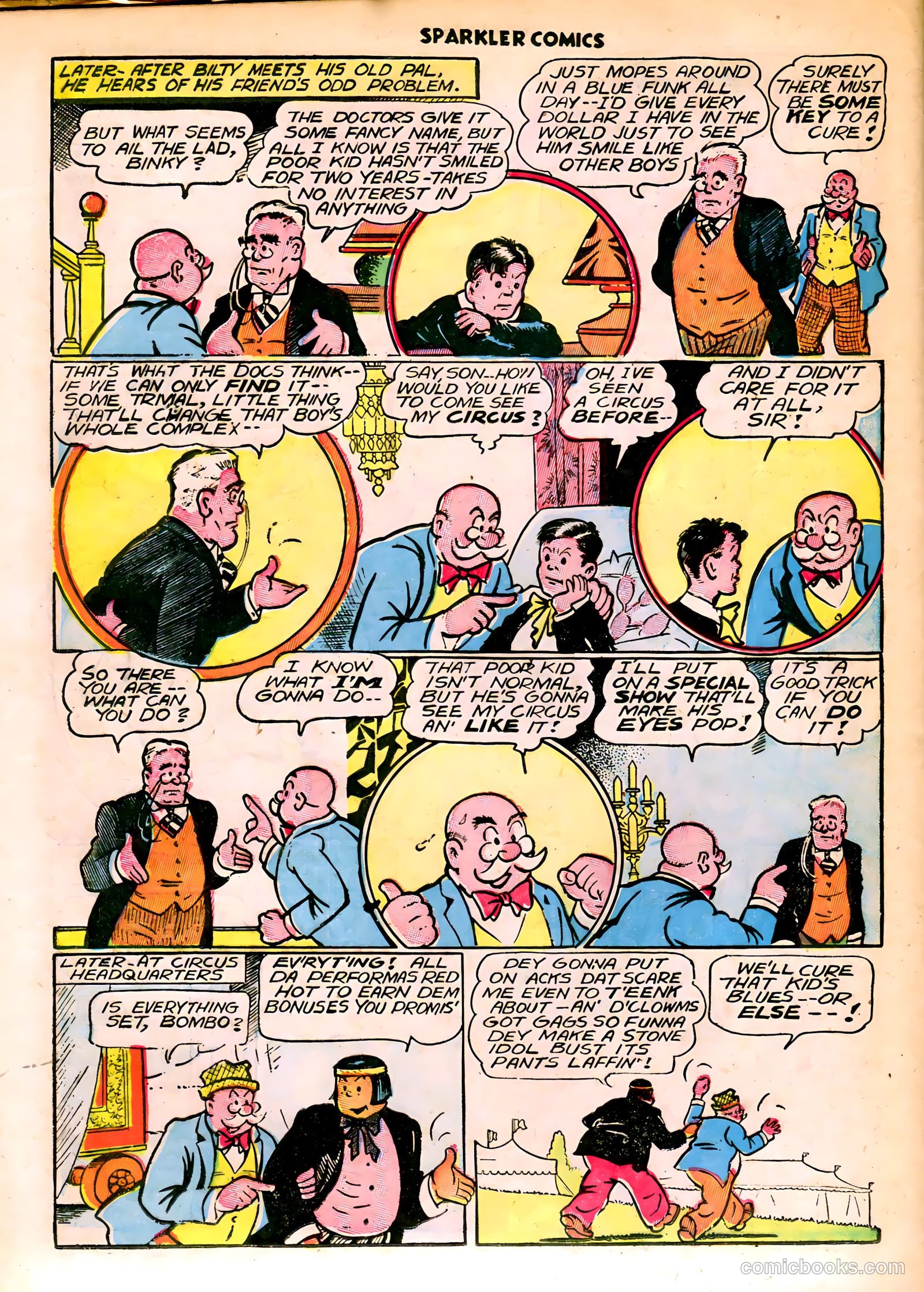 Sparkle Comics #26 (1952) — page 31 of 49