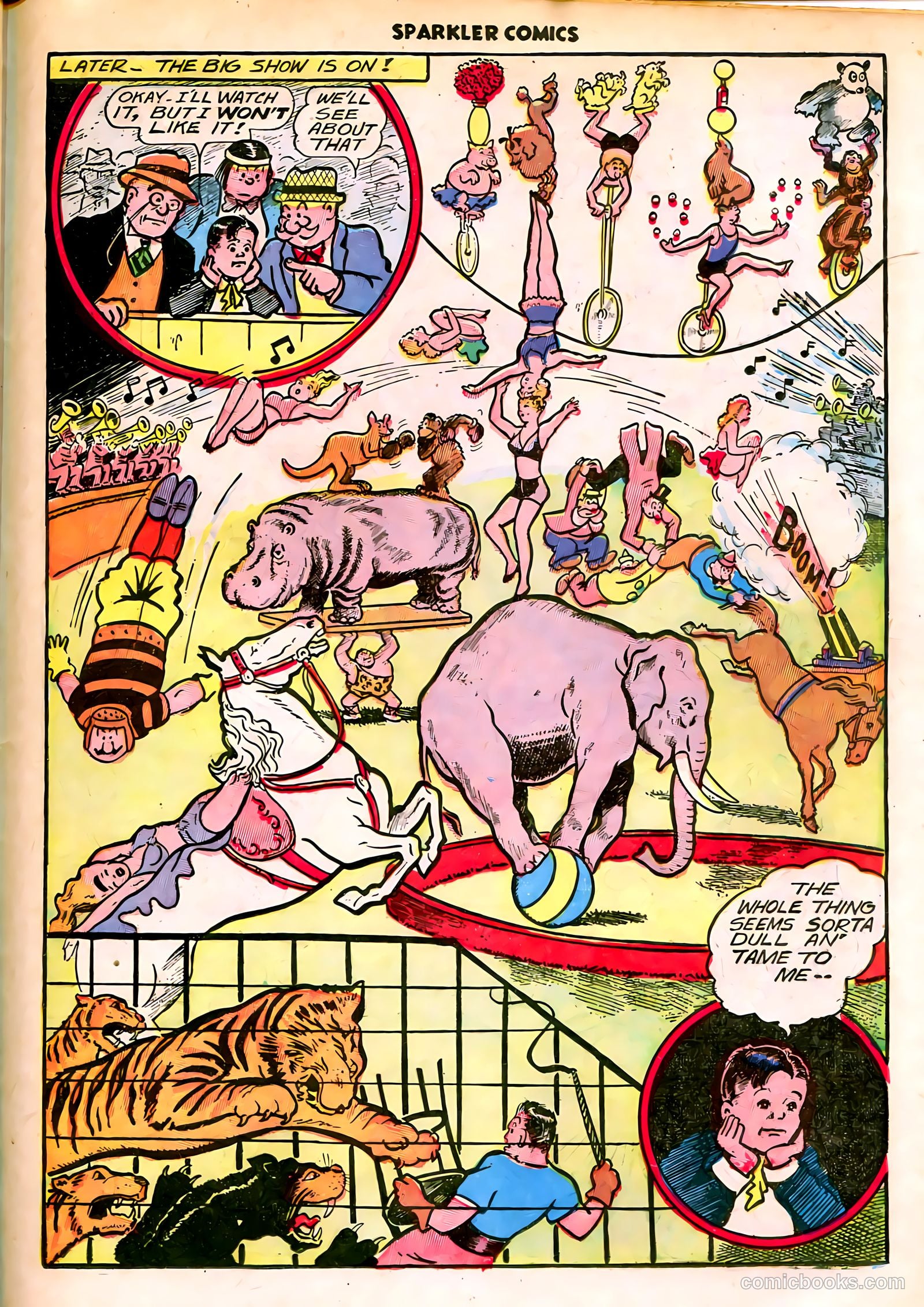Sparkle Comics #26 (1952) — page 32 of 49