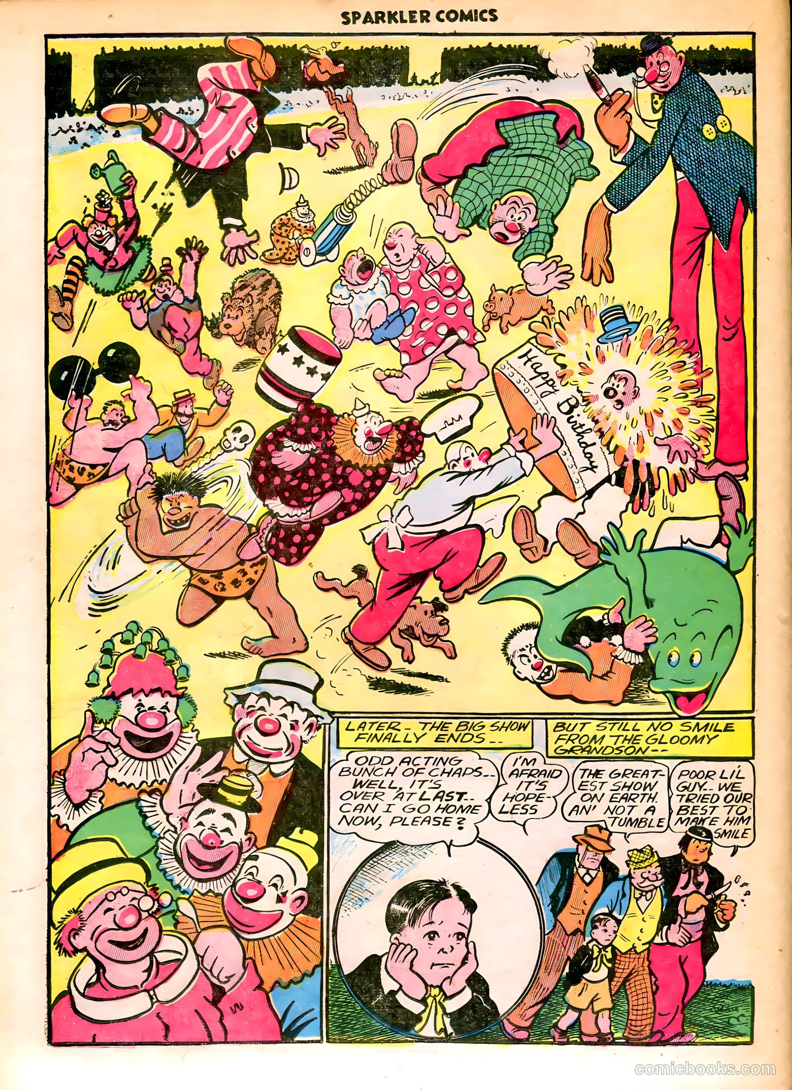 Sparkle Comics #26 (1952) — page 33 of 49