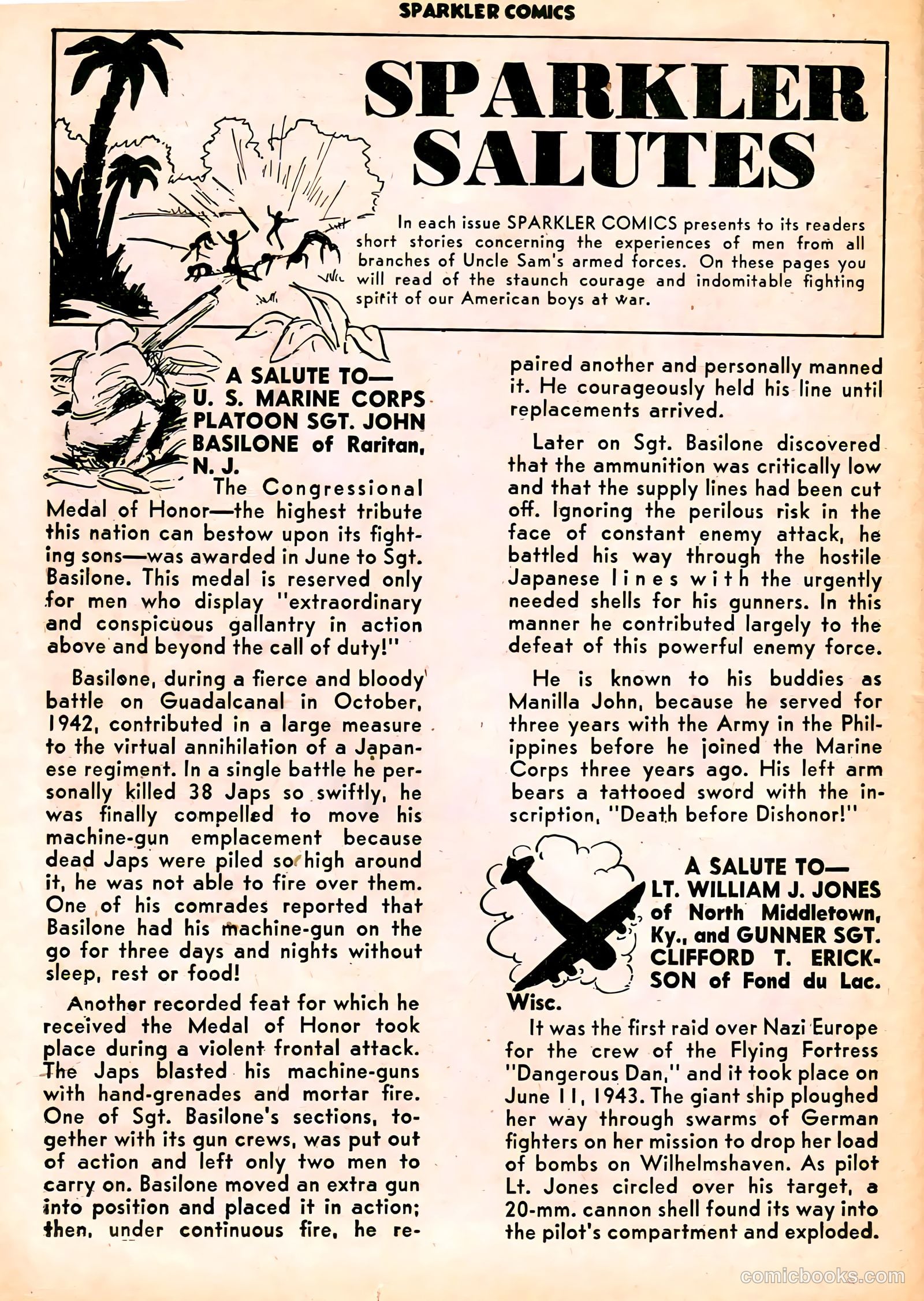 Sparkle Comics #26 (1952) — page 35 of 49