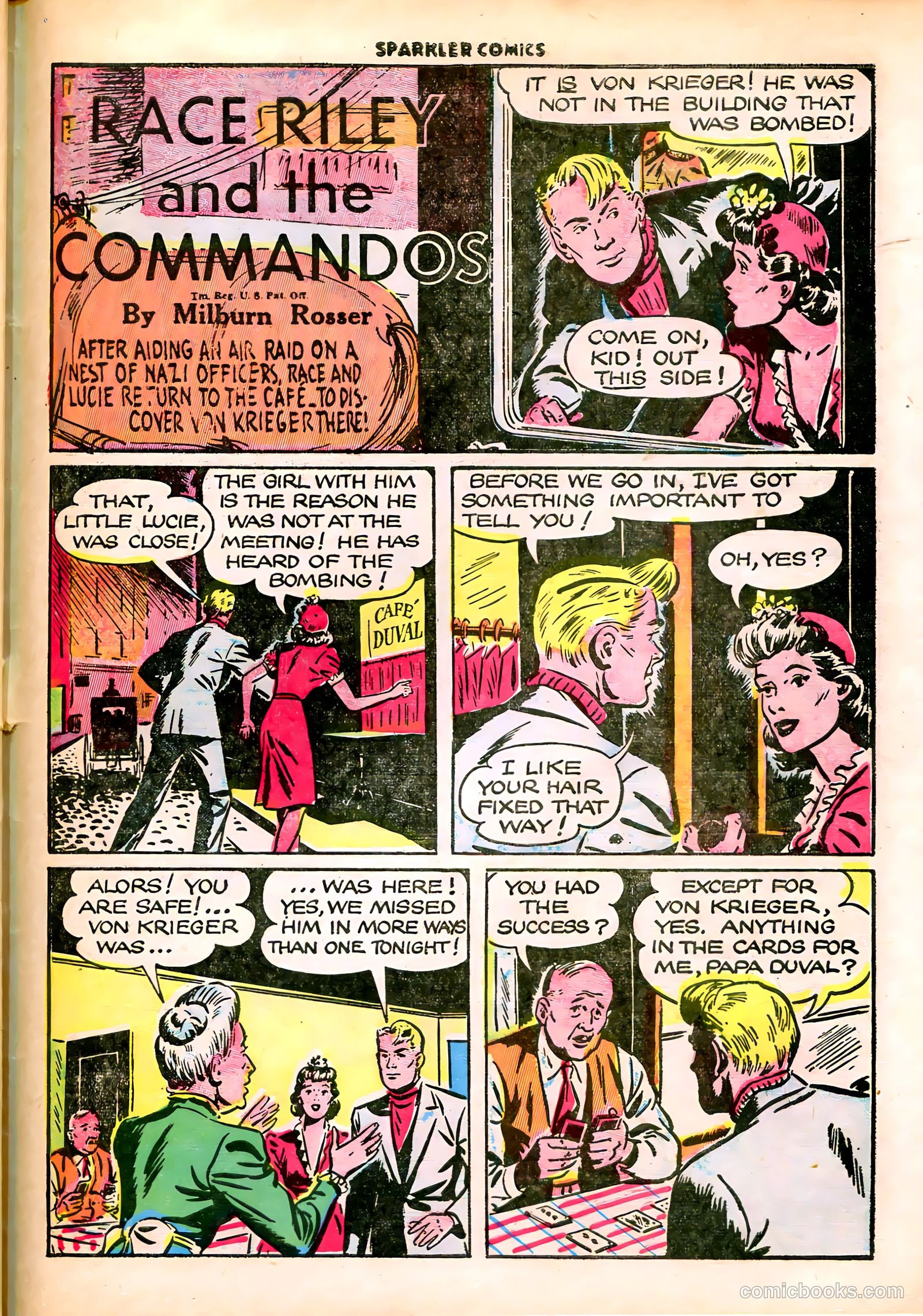 Sparkle Comics #26 (1952) — page 38 of 49