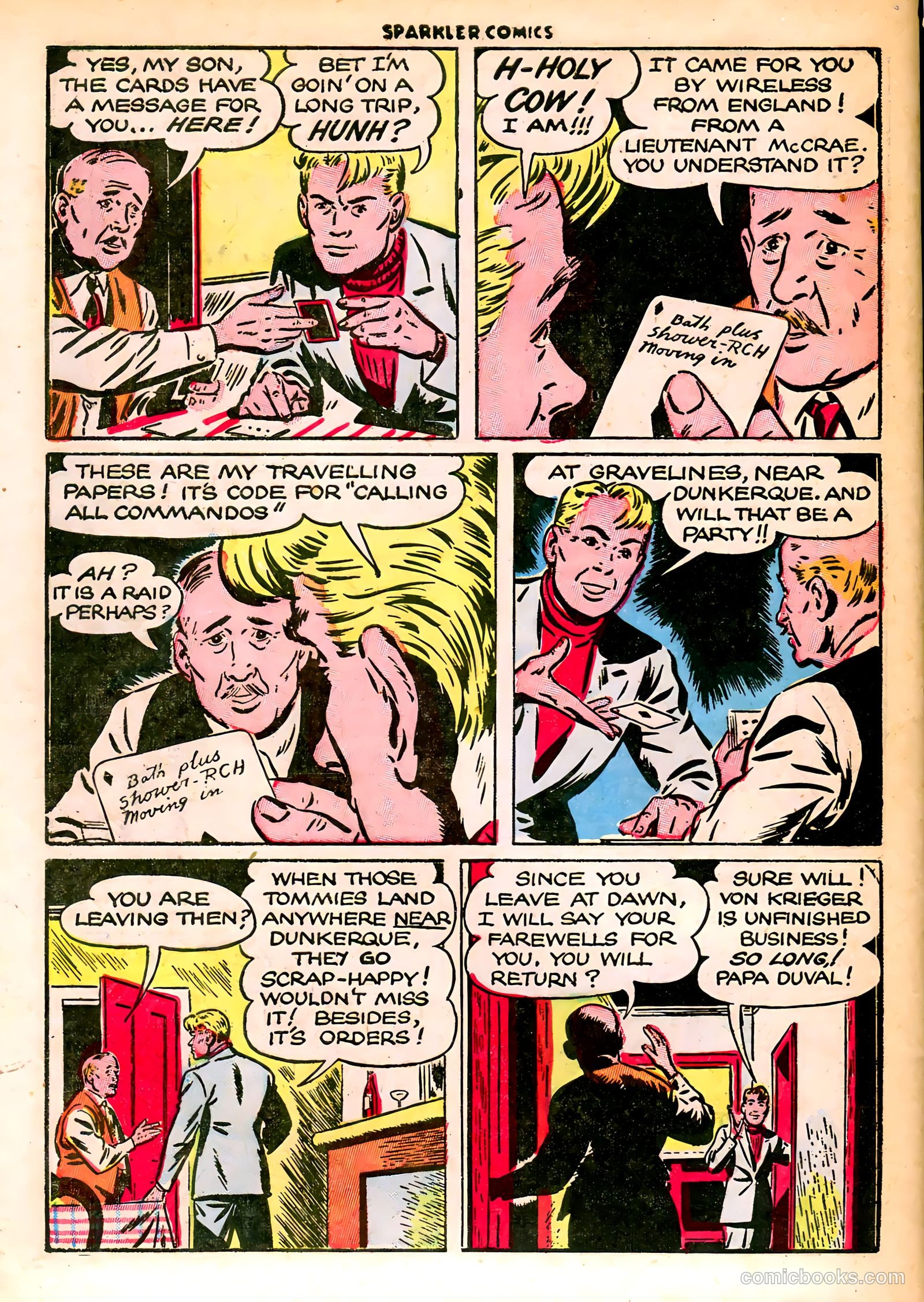 Sparkle Comics #26 (1952) — page 39 of 49