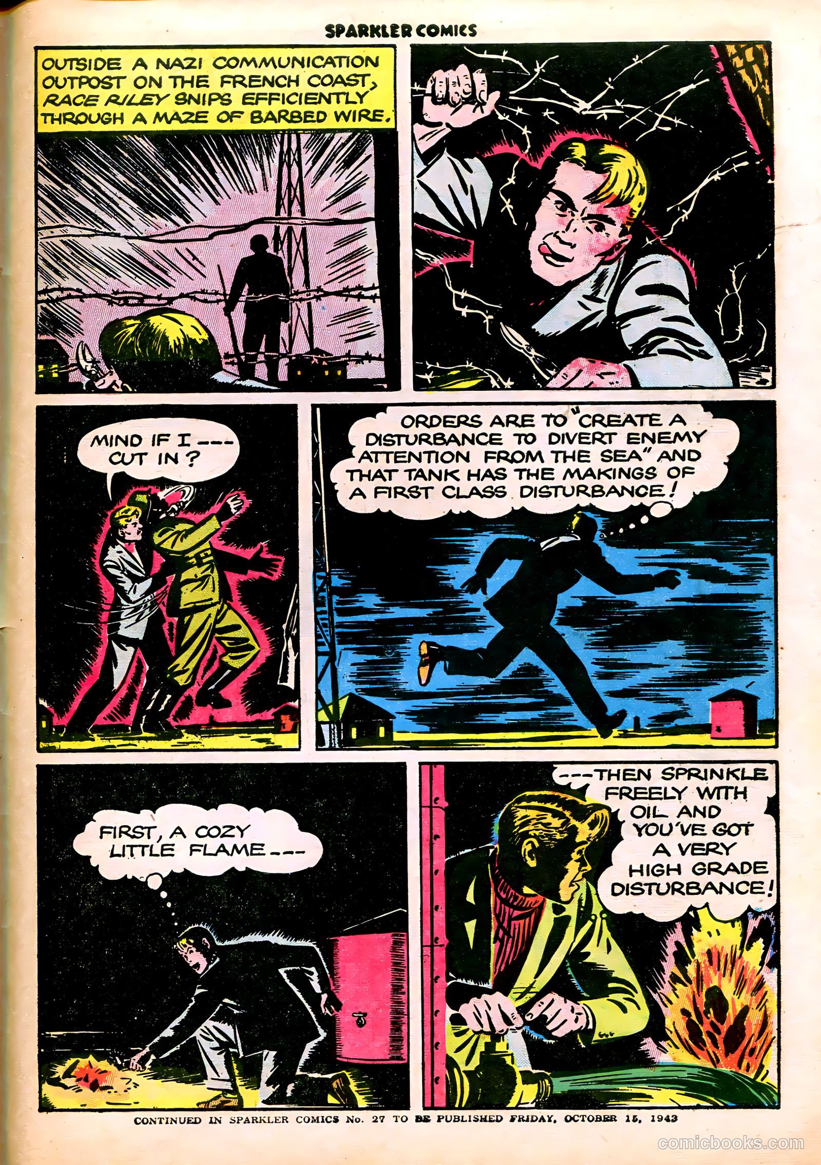 Sparkle Comics #26 (1952) — page 42 of 49
