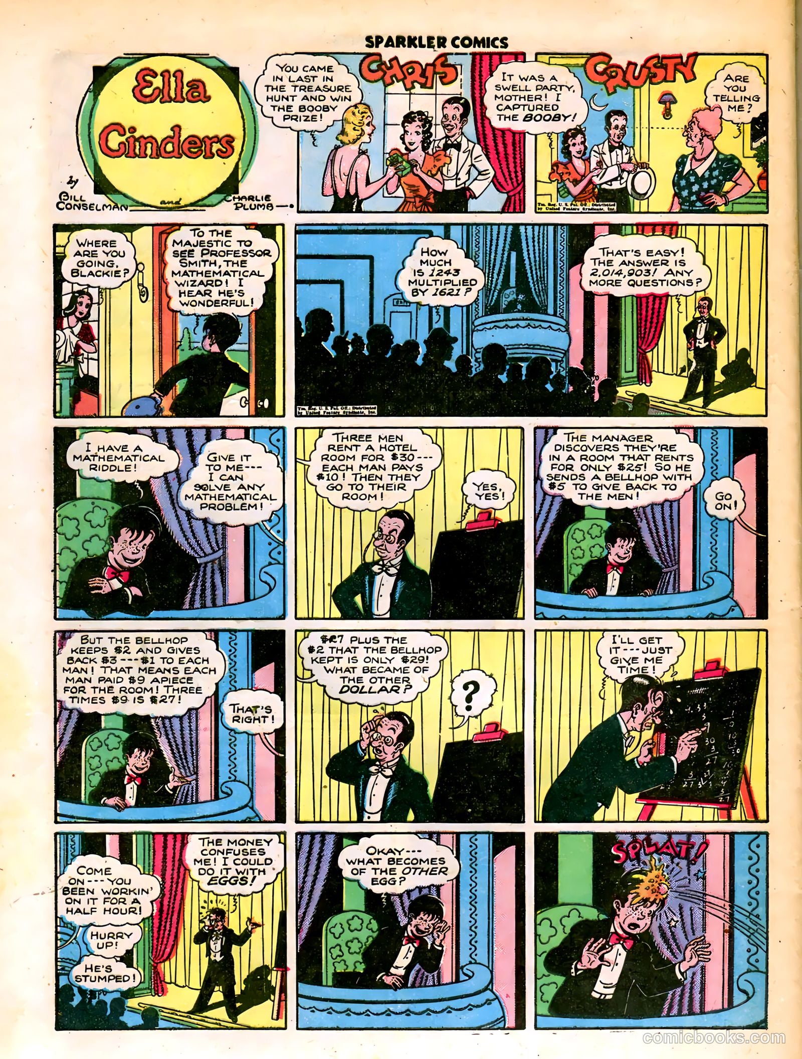 Sparkle Comics #26 (1952) — page 43 of 49