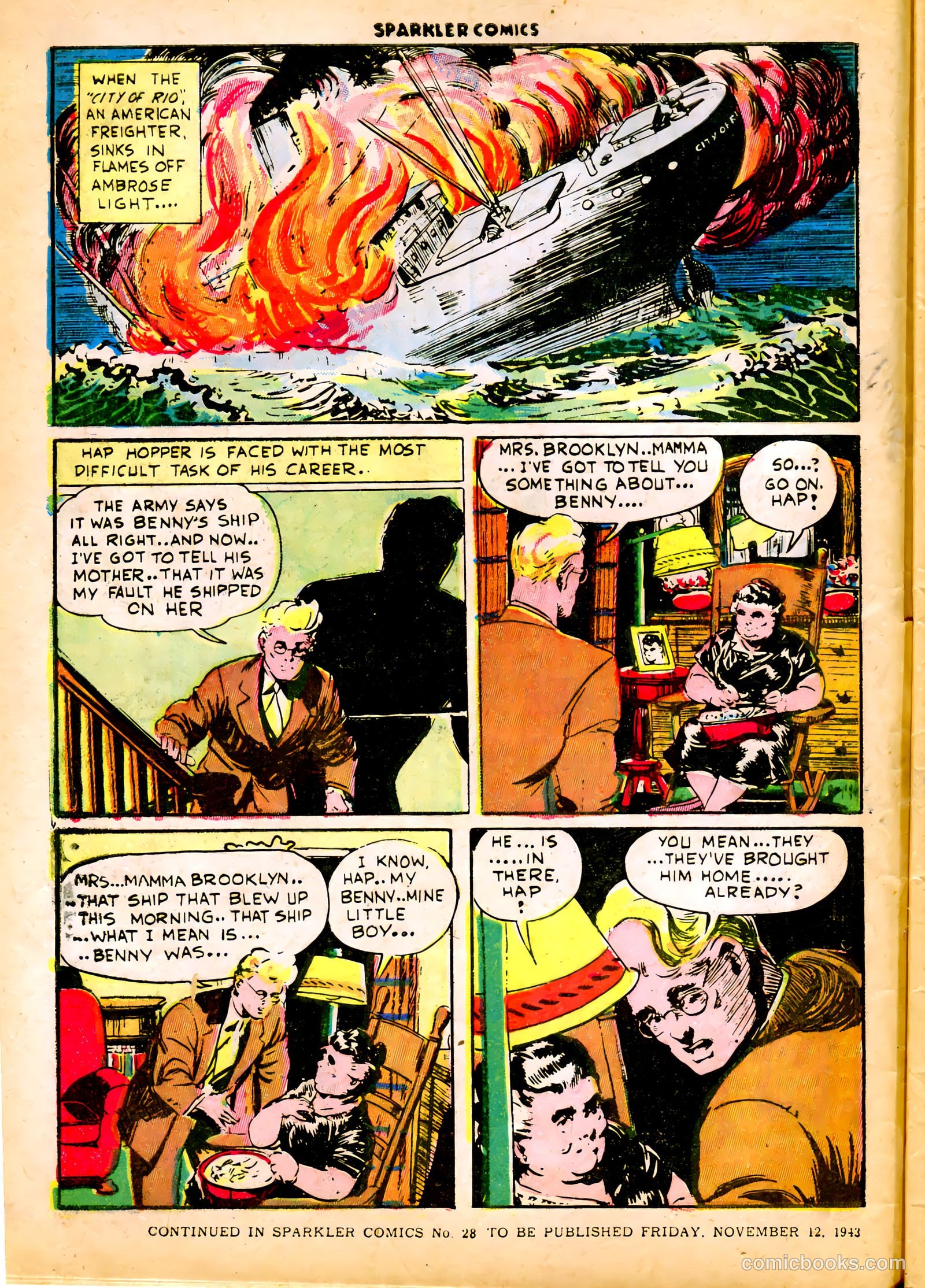 Sparkle Comics #27 (1953) — page 6 of 49