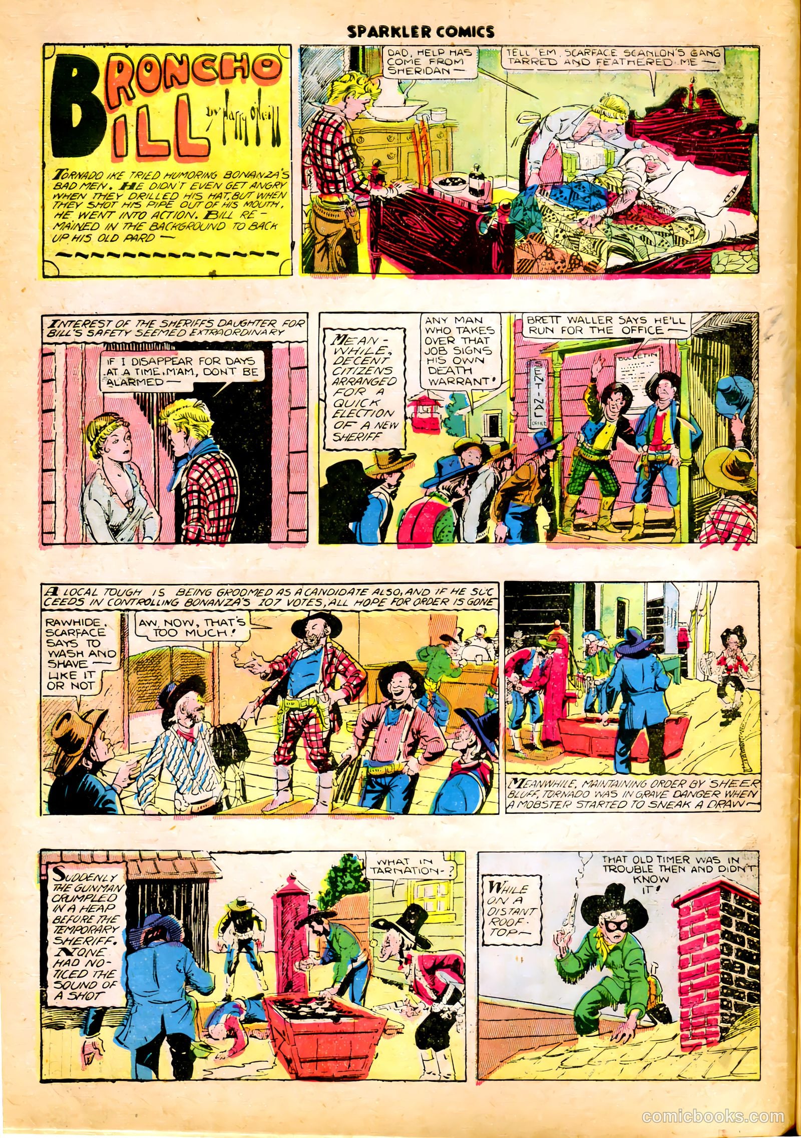 Sparkle Comics #27 (1953) — page 8 of 49