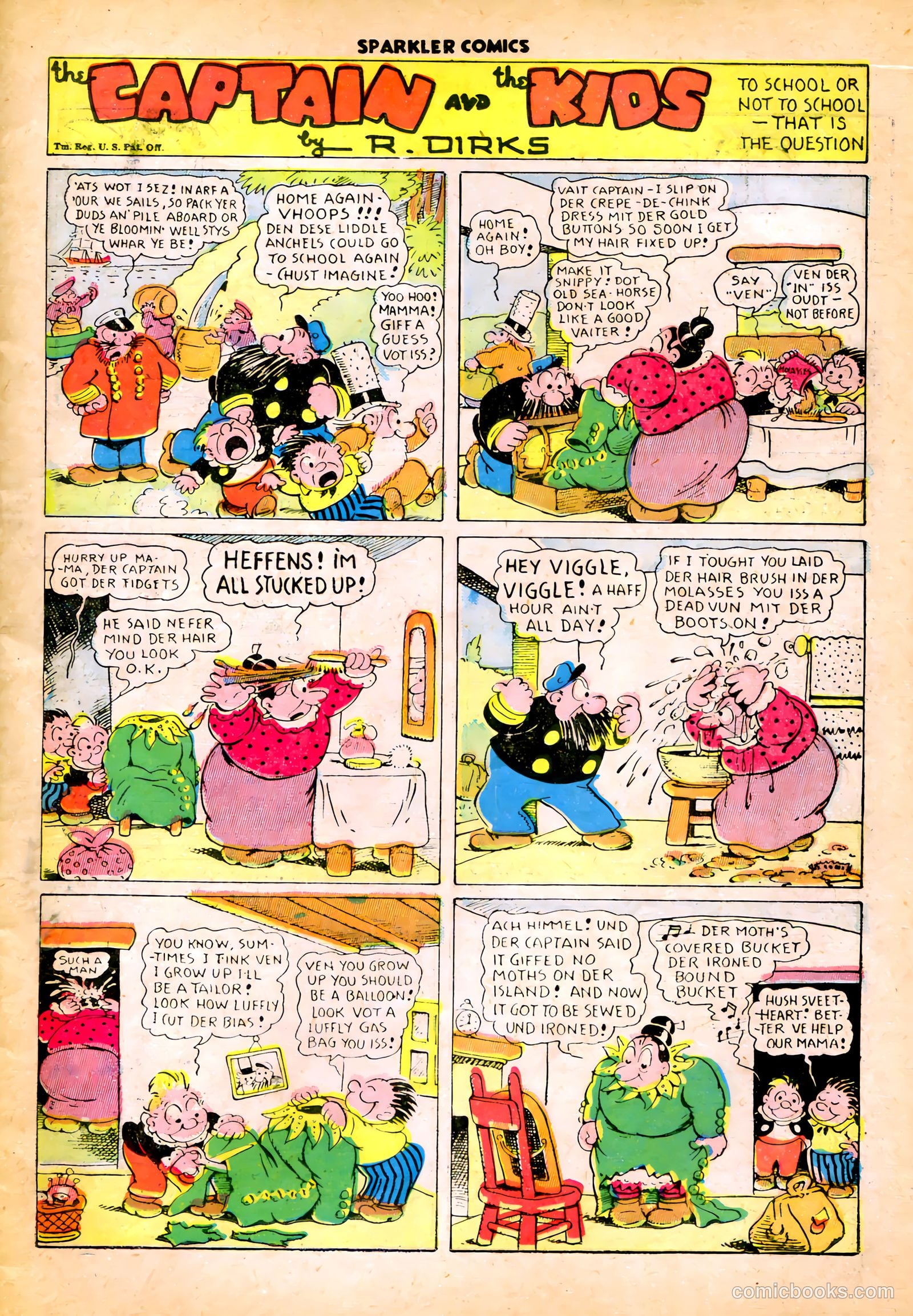 Sparkle Comics #27 (1953) — page 12 of 49