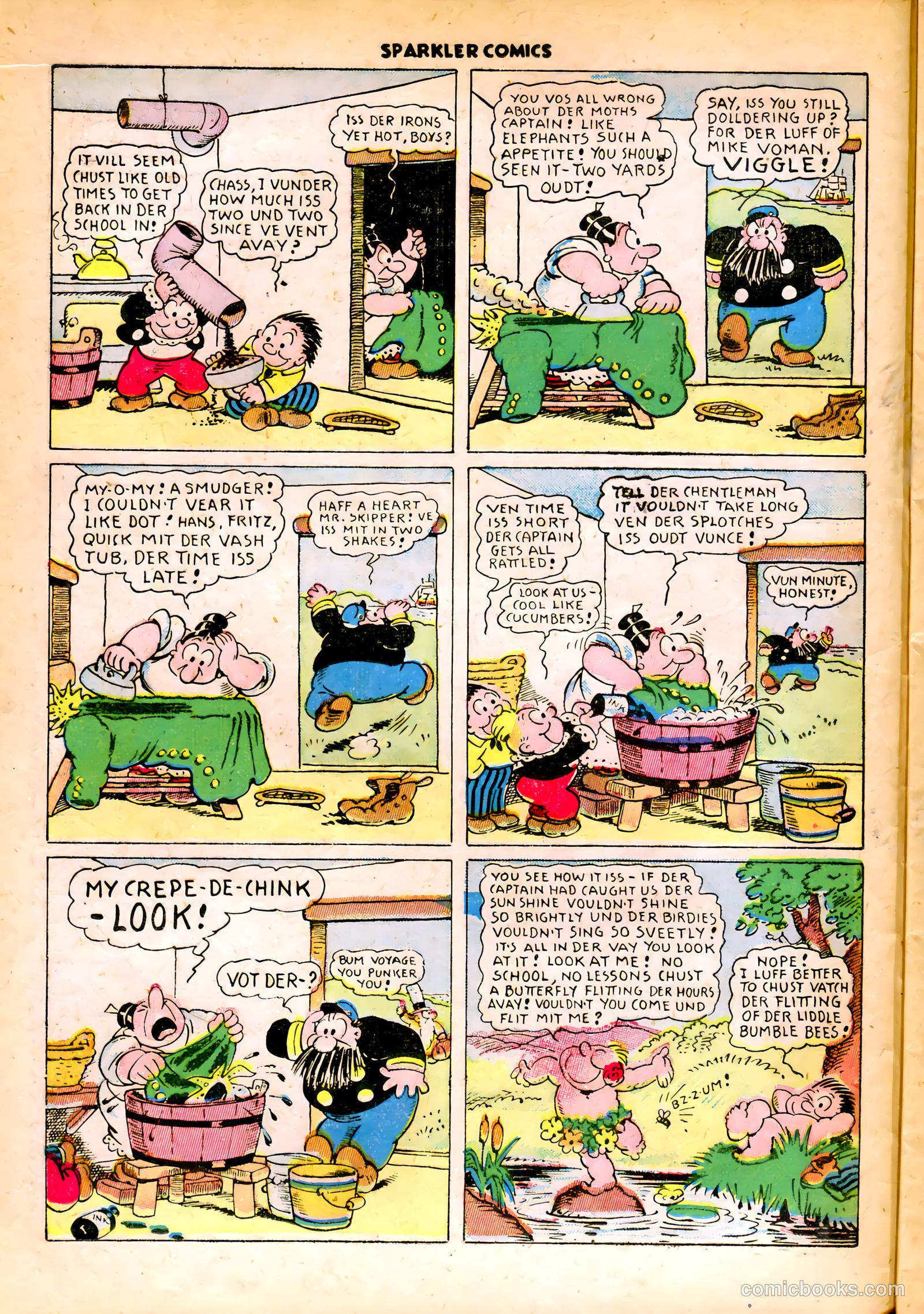 Sparkle Comics #27 (1953) — page 13 of 49