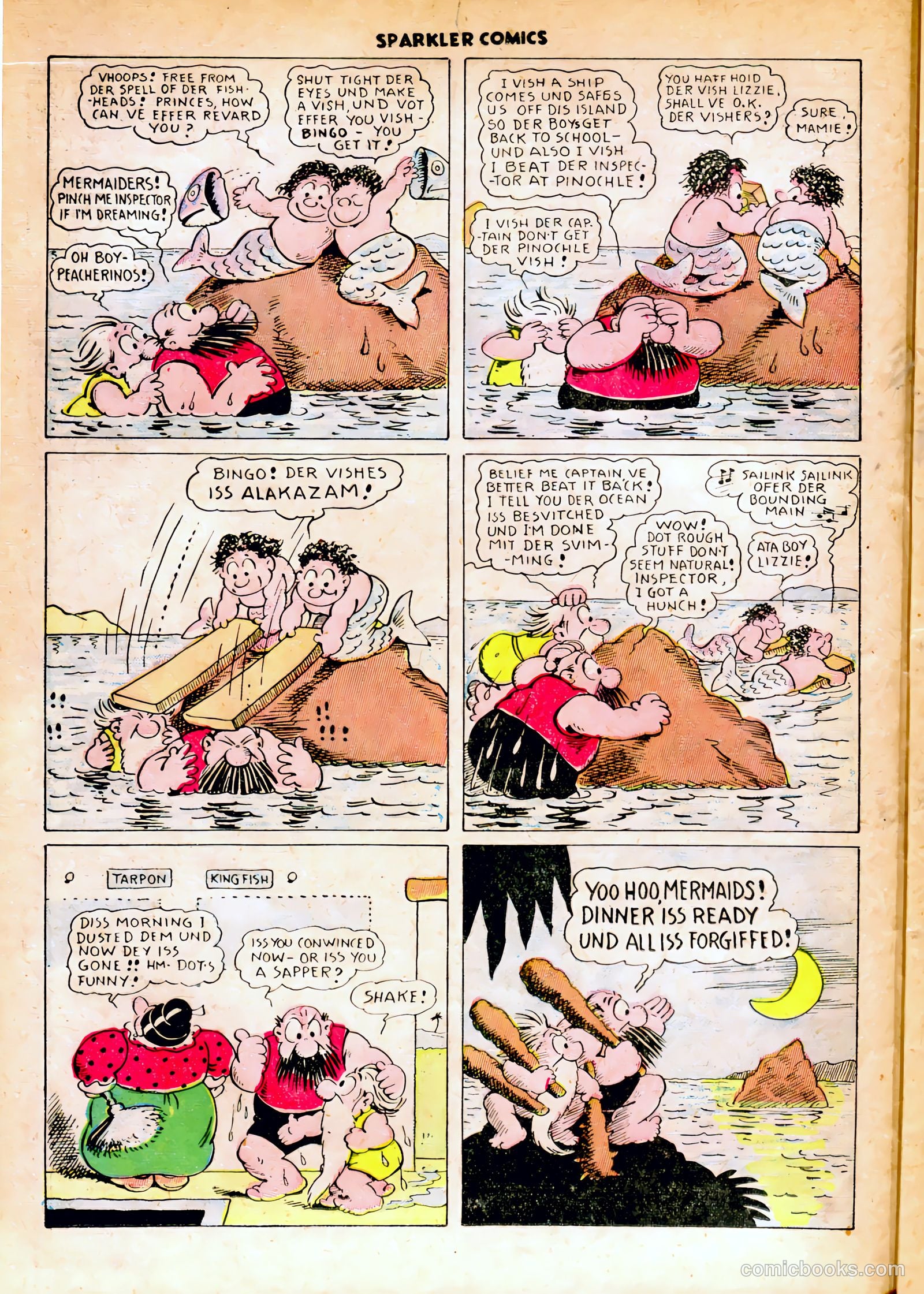 Sparkle Comics #27 (1953) — page 15 of 49