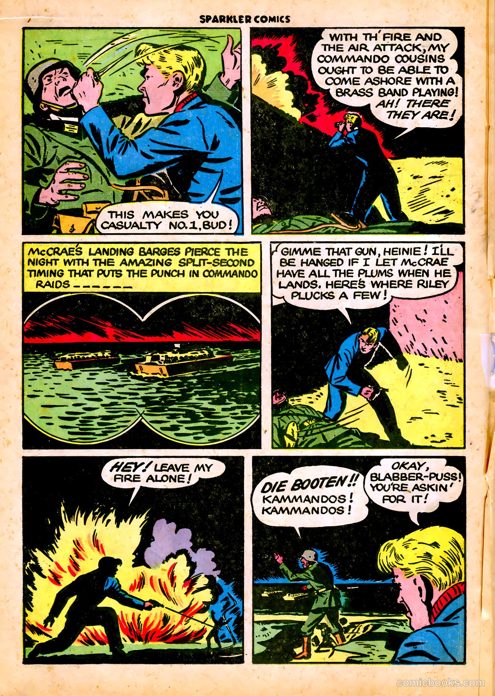 Sparkle Comics #27 (1953) — page 19 of 49