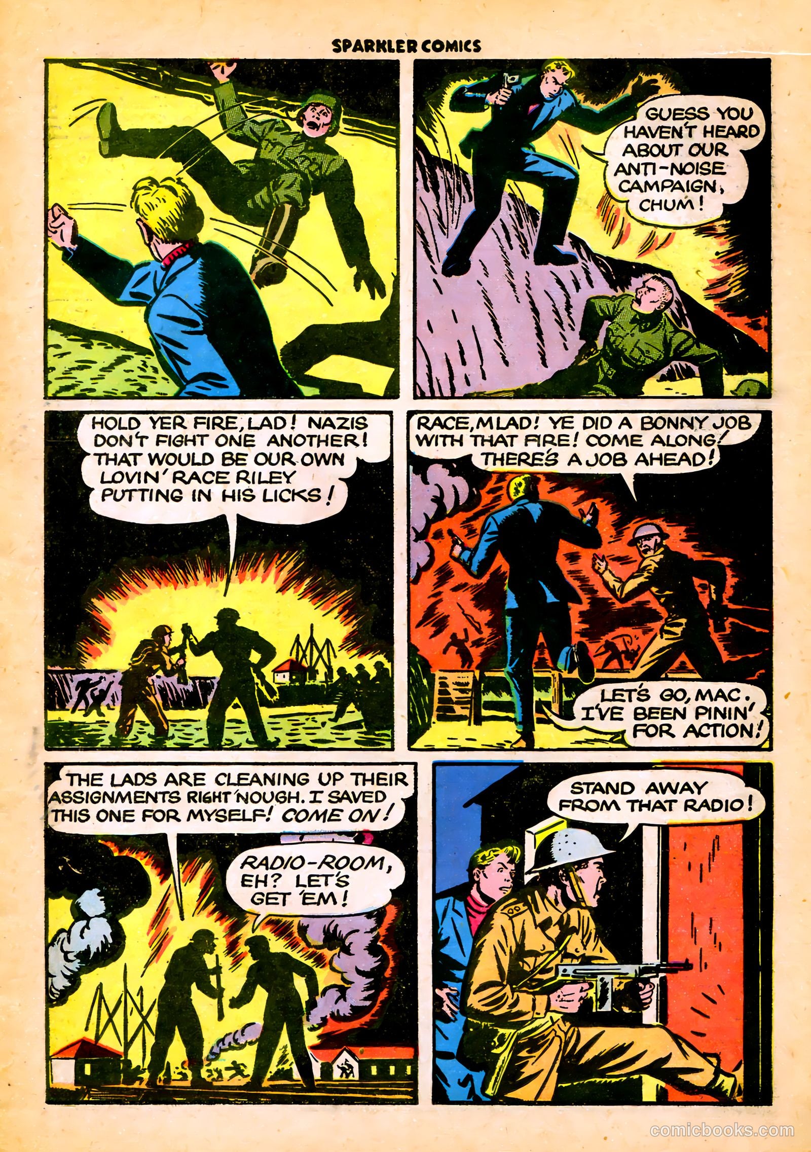 Sparkle Comics #27 (1953) — page 20 of 49