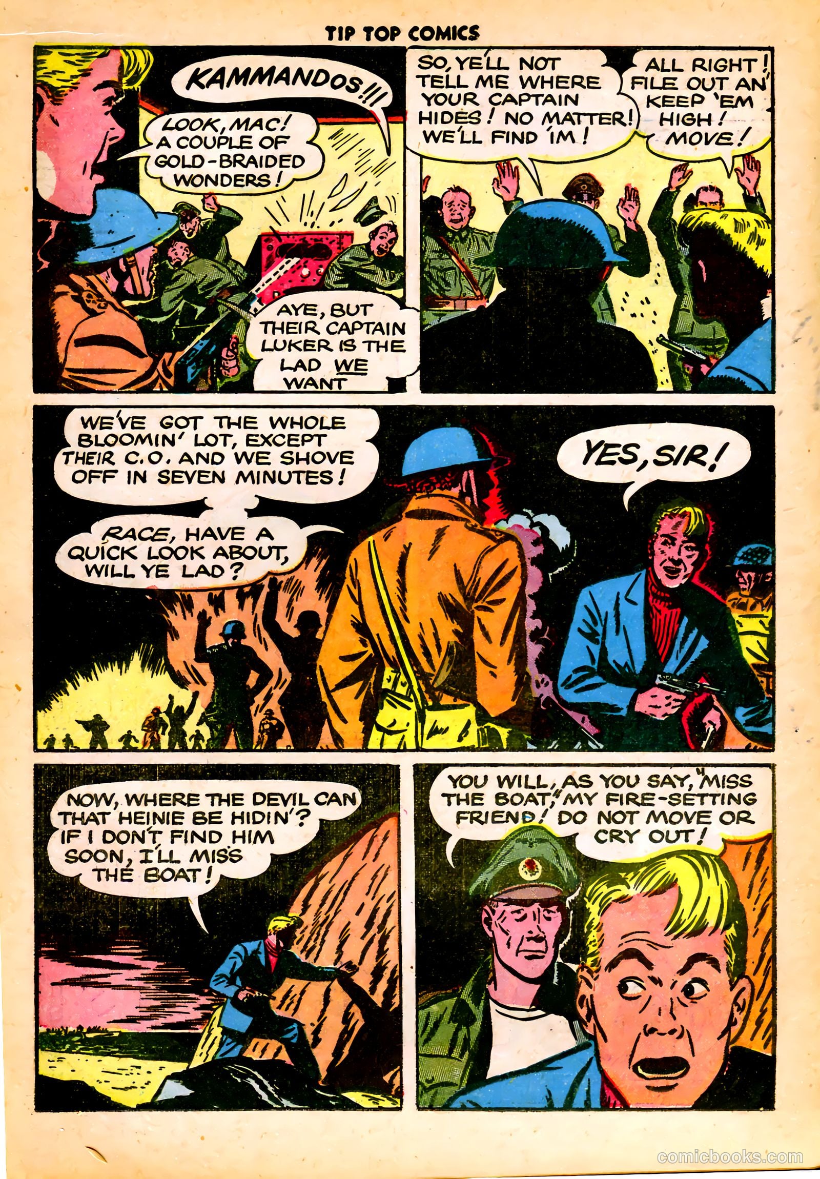 Sparkle Comics #27 (1953) — page 21 of 49