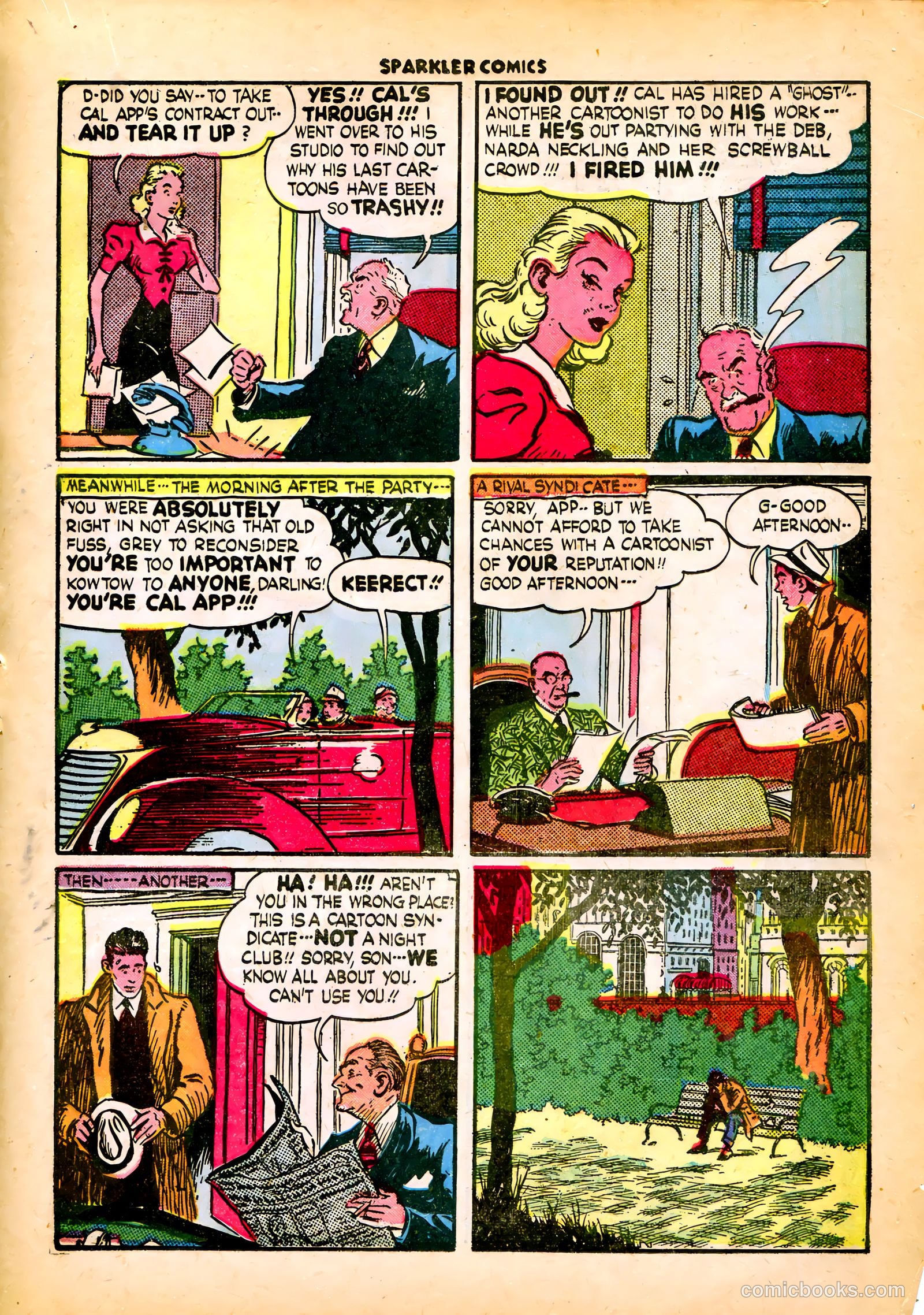 Sparkle Comics #27 (1953) — page 26 of 49