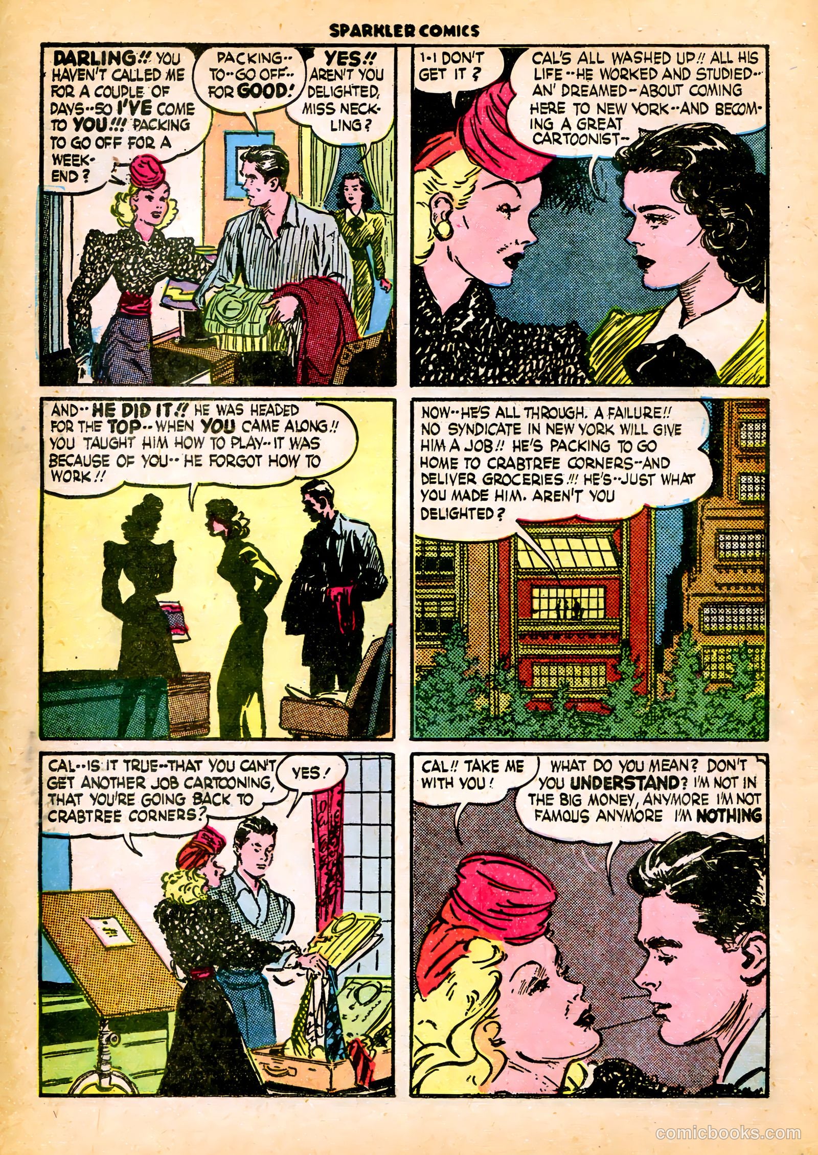 Sparkle Comics #27 (1953) — page 27 of 49