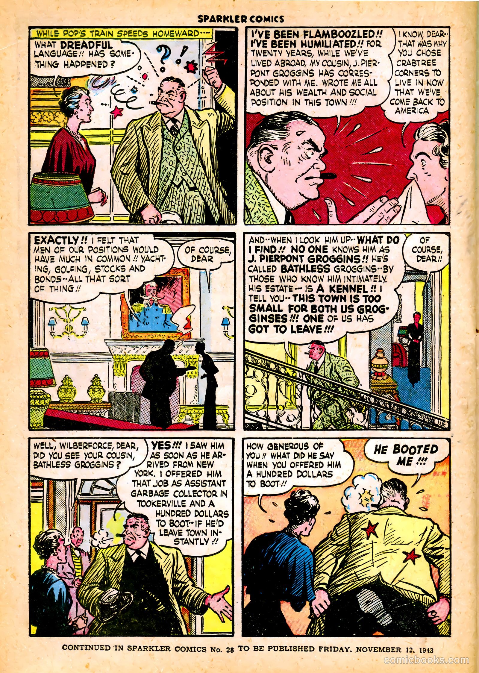Sparkle Comics #27 (1953) — page 29 of 49
