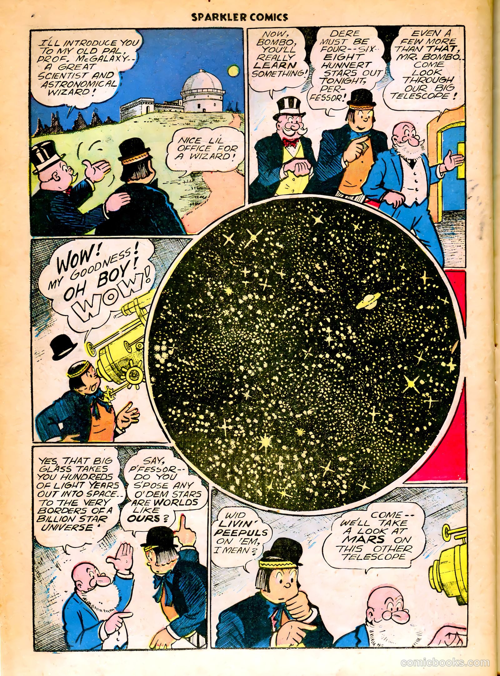 Sparkle Comics #27 (1953) — page 31 of 49