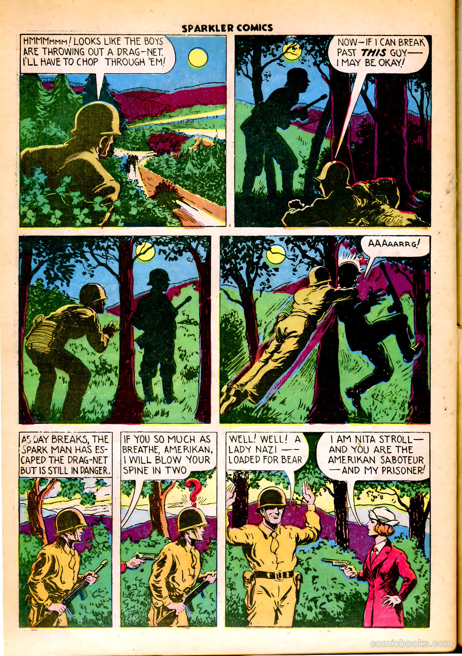 Sparkle Comics #27 (1953) — page 39 of 49