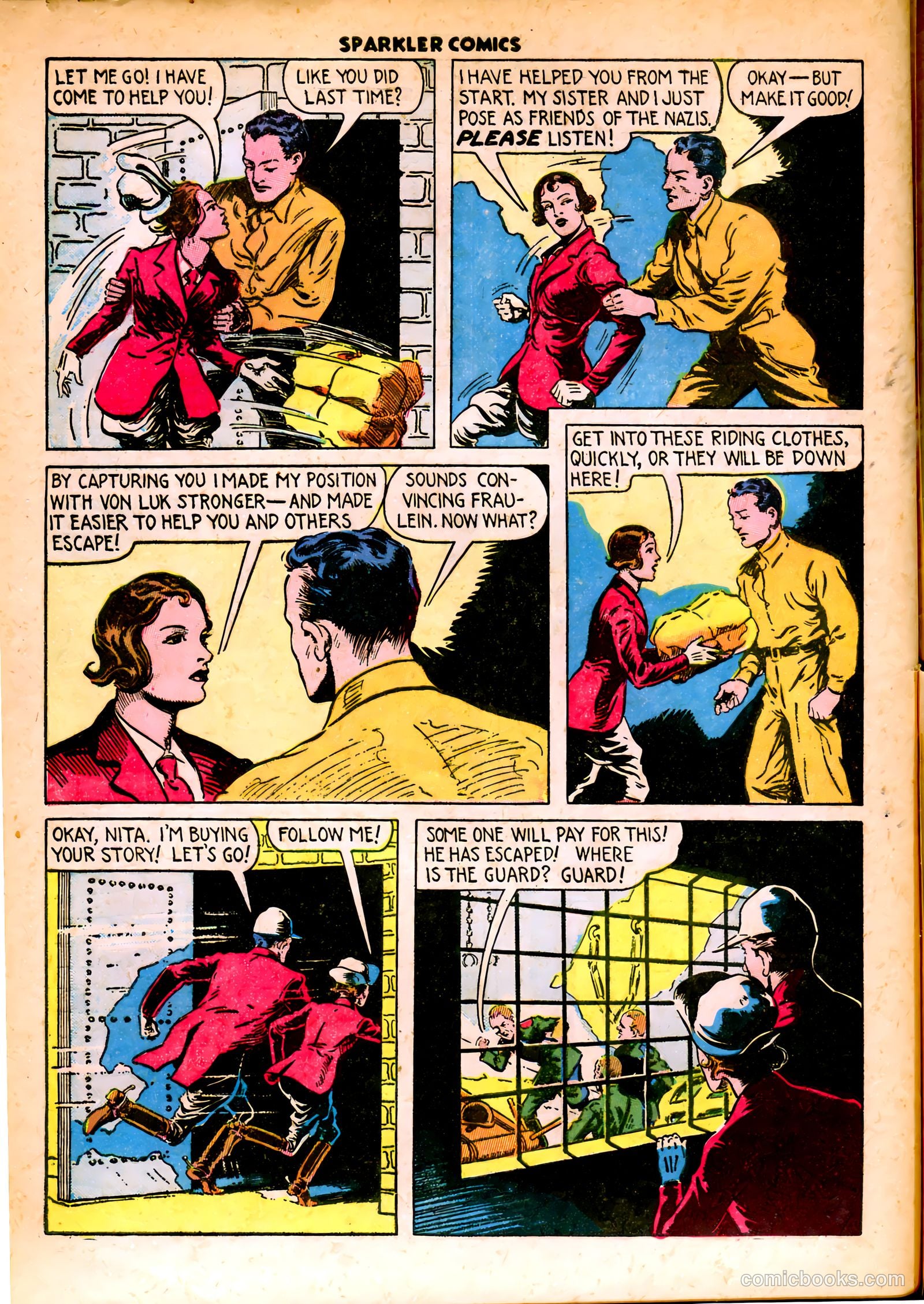 Sparkle Comics #27 (1953) — page 43 of 49