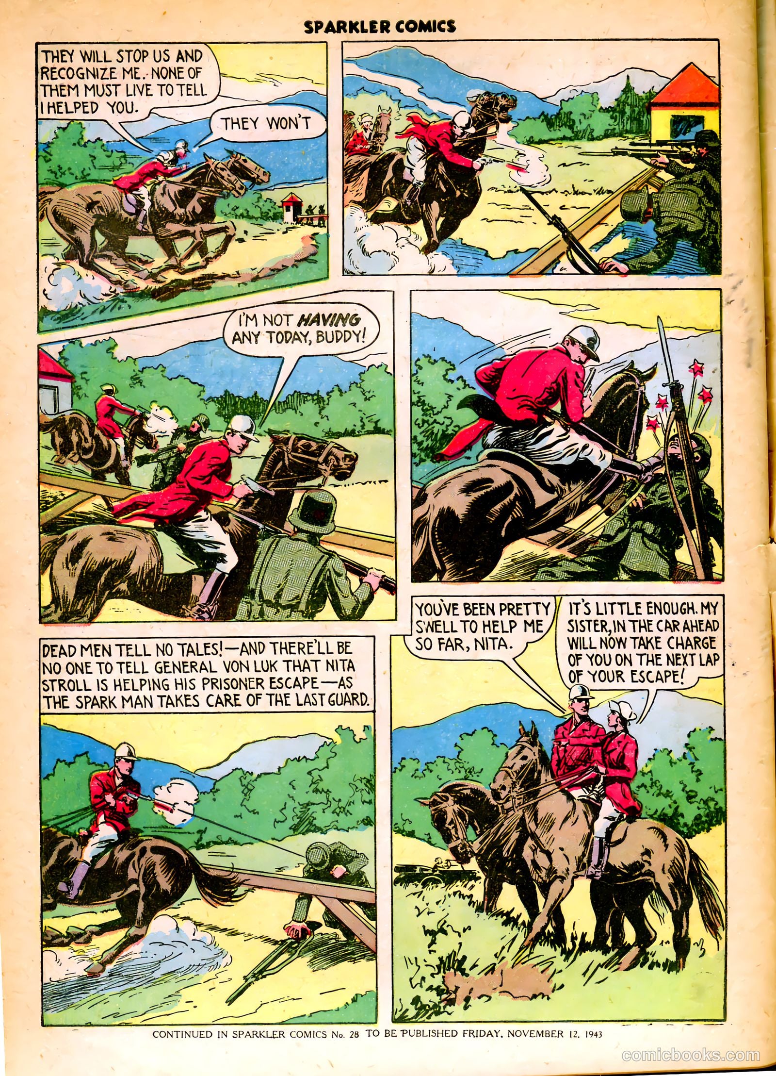 Sparkle Comics #27 (1953) — page 45 of 49
