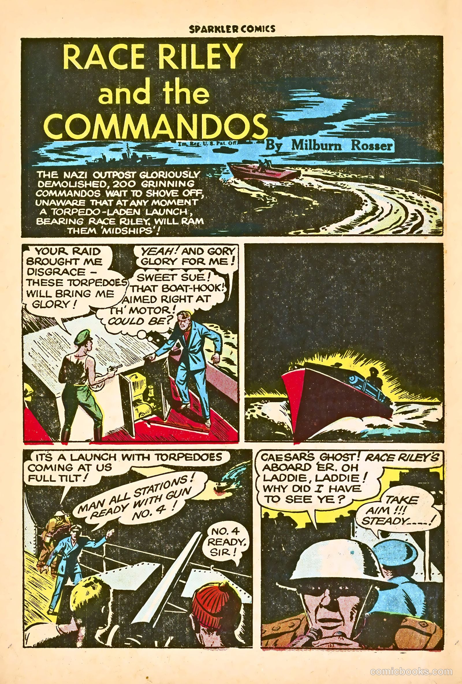 Sparkle Comics #28 (1953) — page 9 of 49