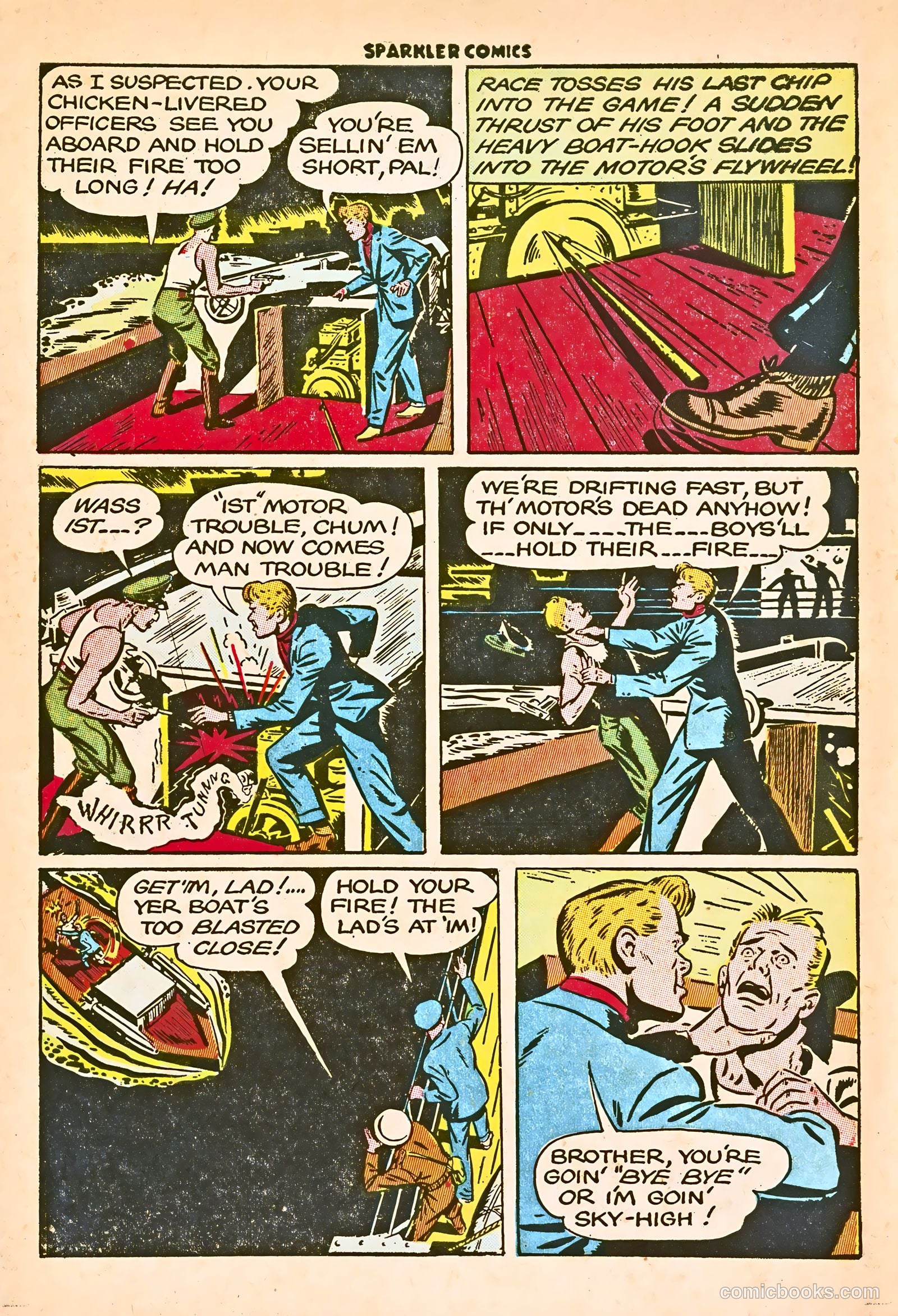 Sparkle Comics #28 (1953) — page 10 of 49
