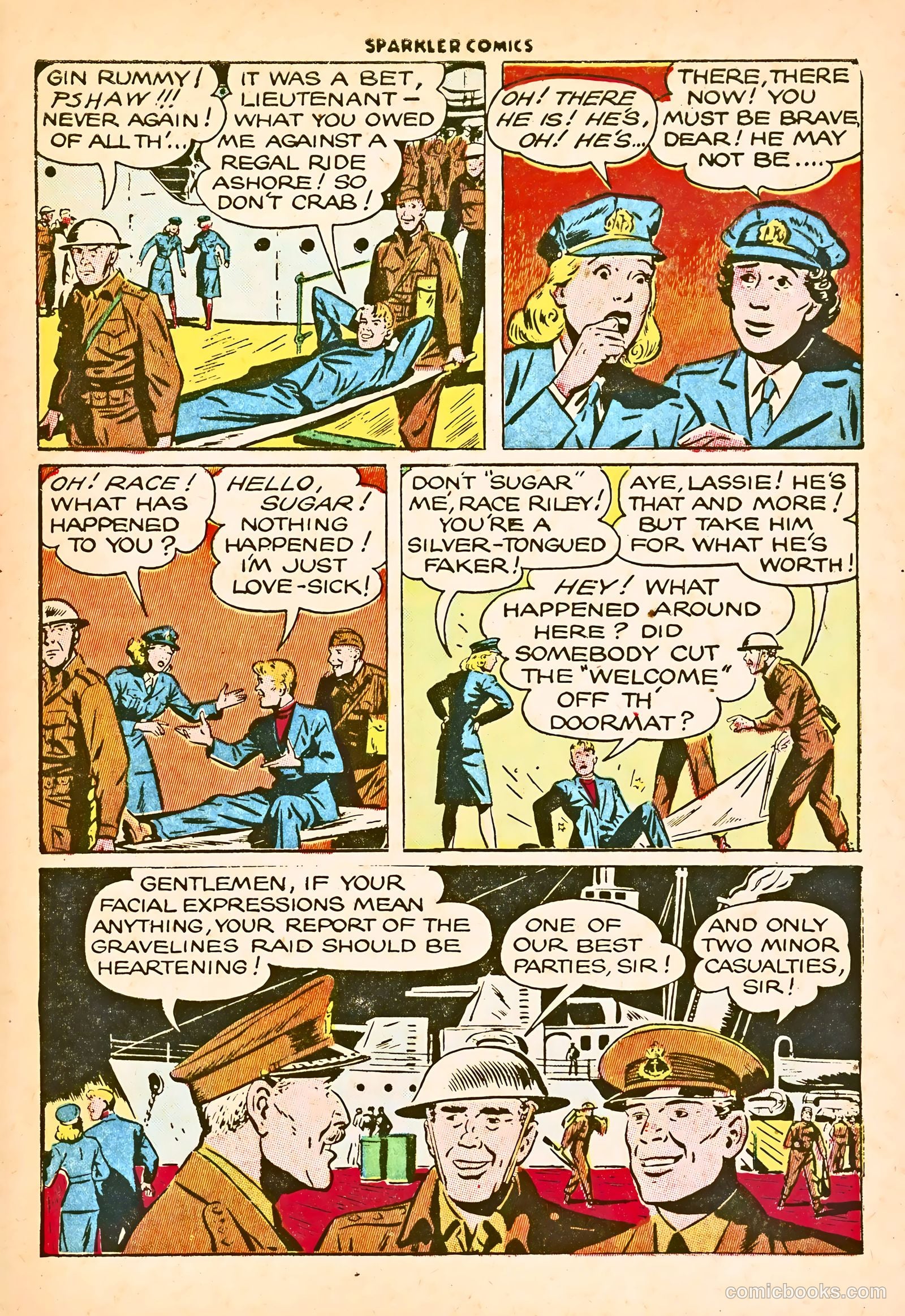 Sparkle Comics #28 (1953) — page 12 of 49
