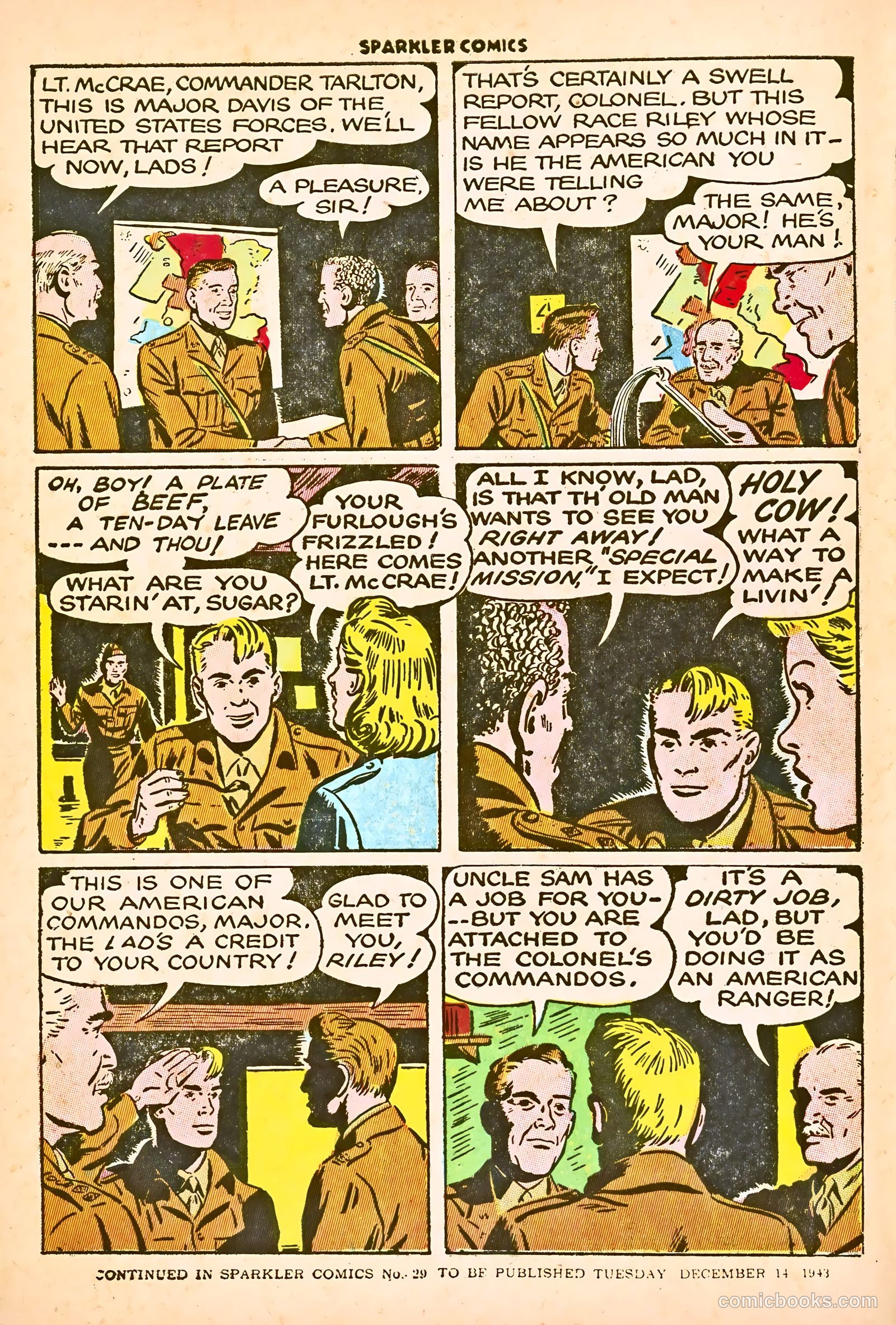 Sparkle Comics #28 (1953) — page 13 of 49