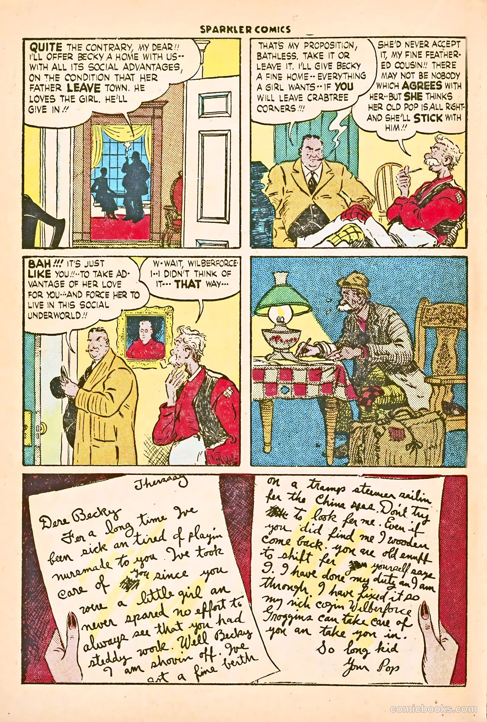Sparkle Comics #28 (1953) — page 15 of 49