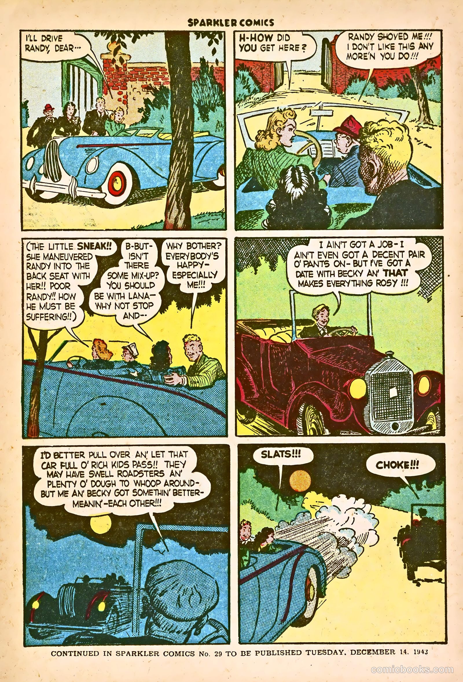 Sparkle Comics #28 (1953) — page 18 of 49