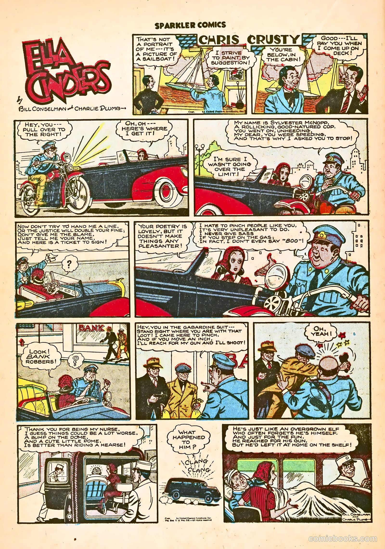 Sparkle Comics #28 (1953) — page 21 of 49