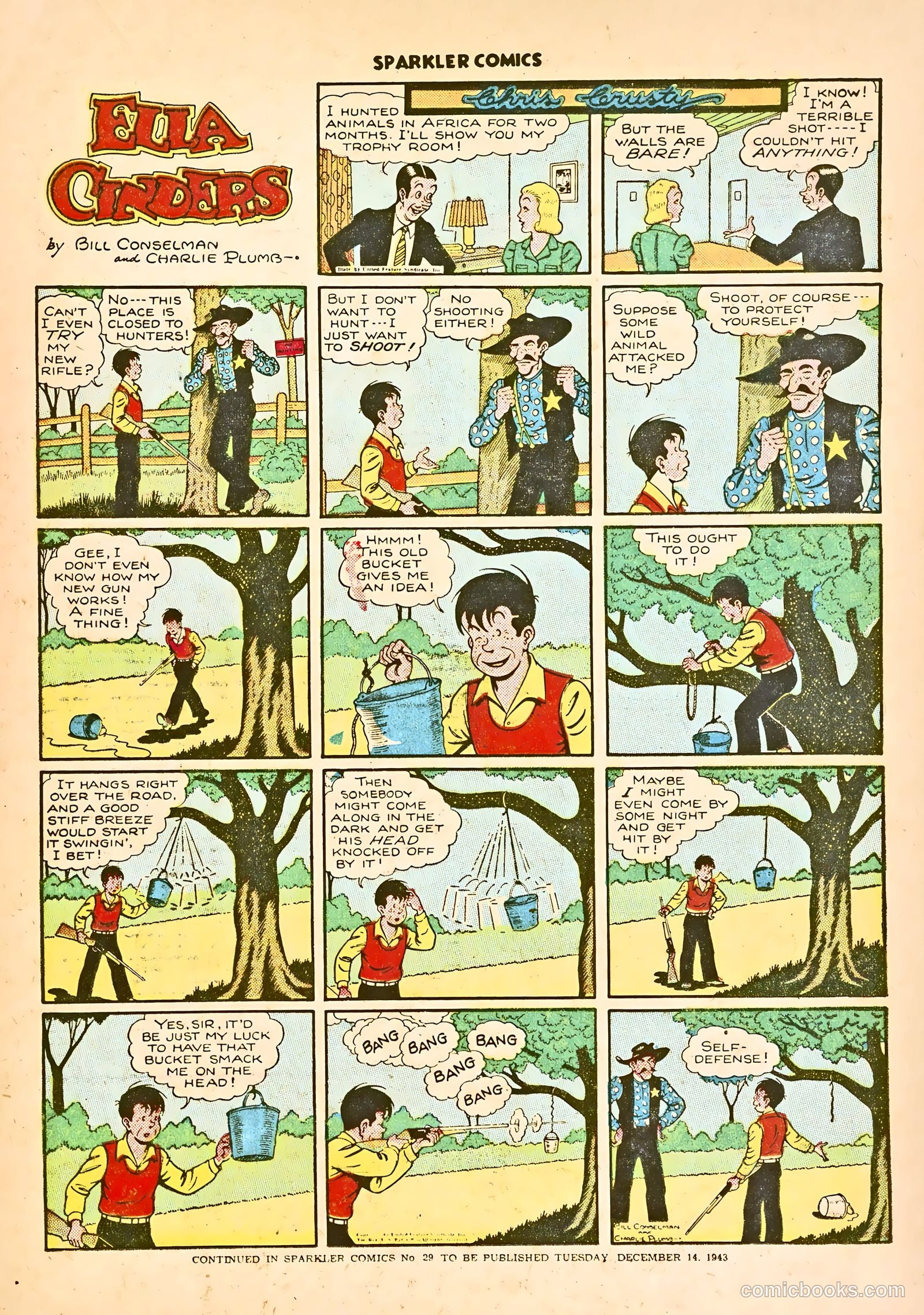 Sparkle Comics #28 (1953) — page 22 of 49
