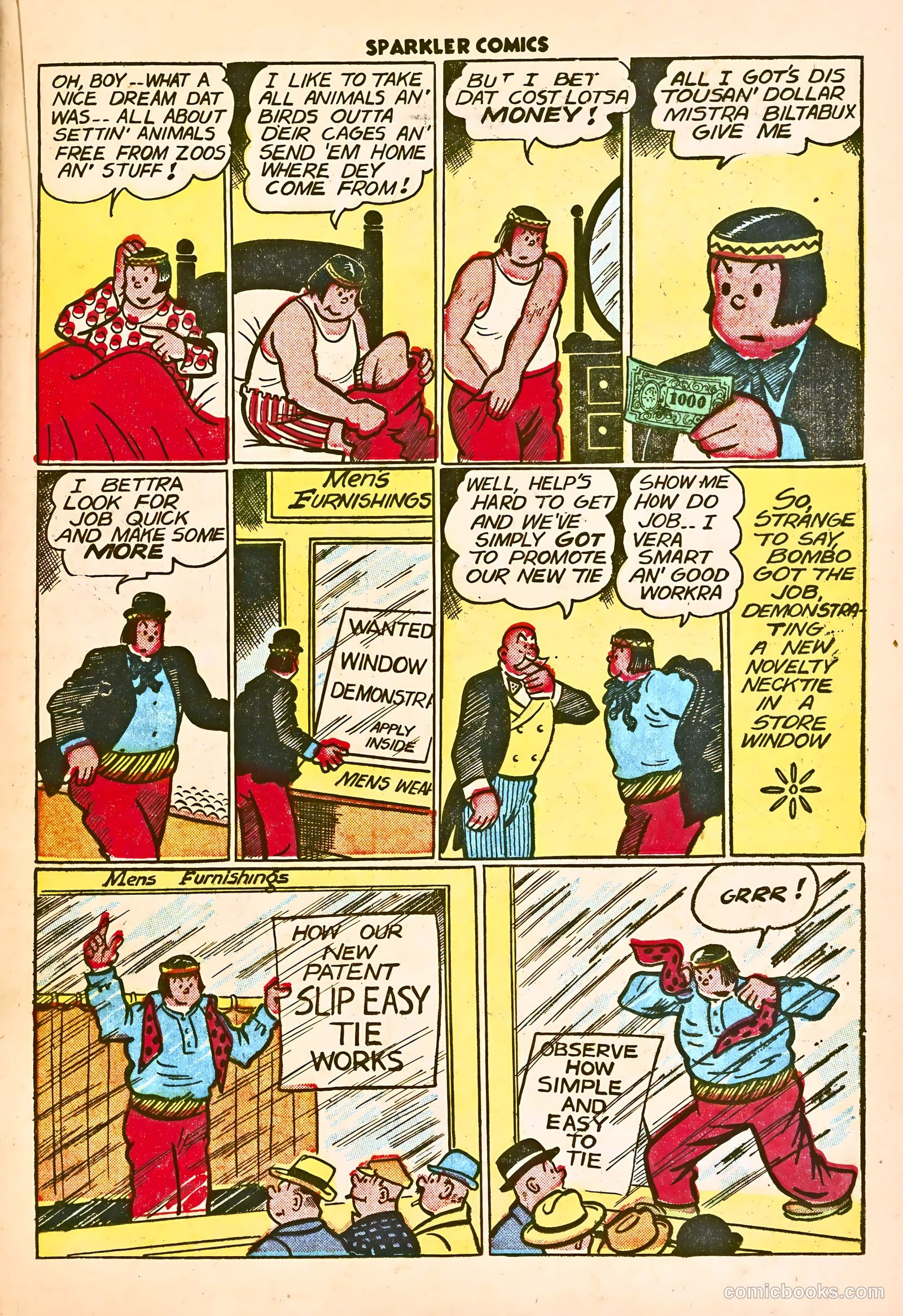 Sparkle Comics #28 (1953) — page 26 of 49