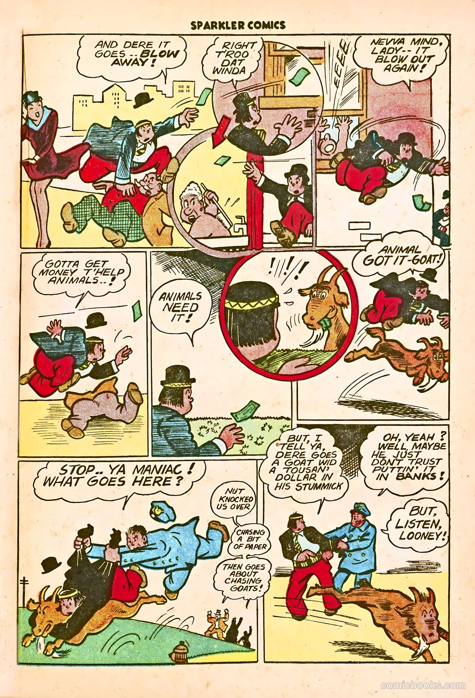 Sparkle Comics #28 (1953) — page 28 of 49