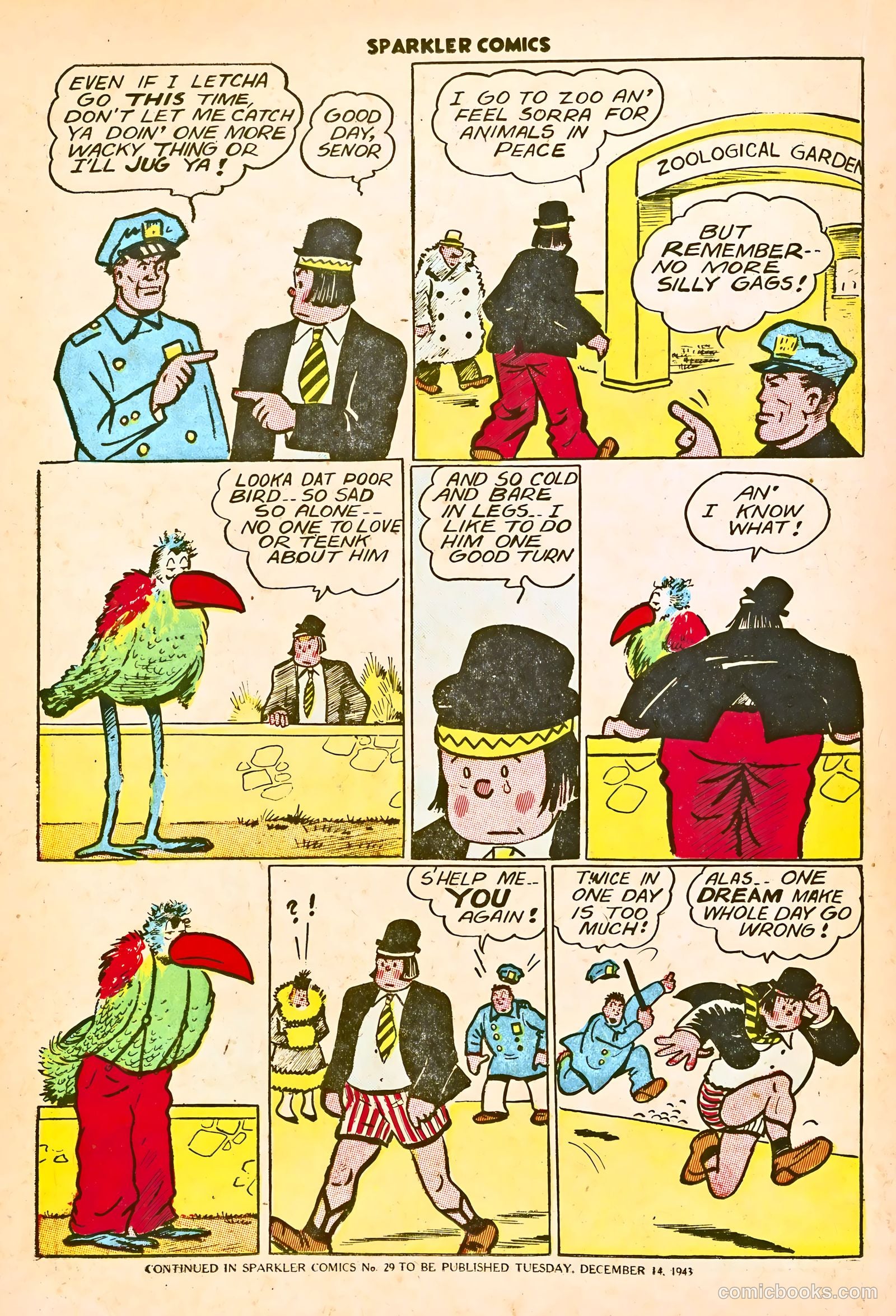 Sparkle Comics #28 (1953) — page 29 of 49