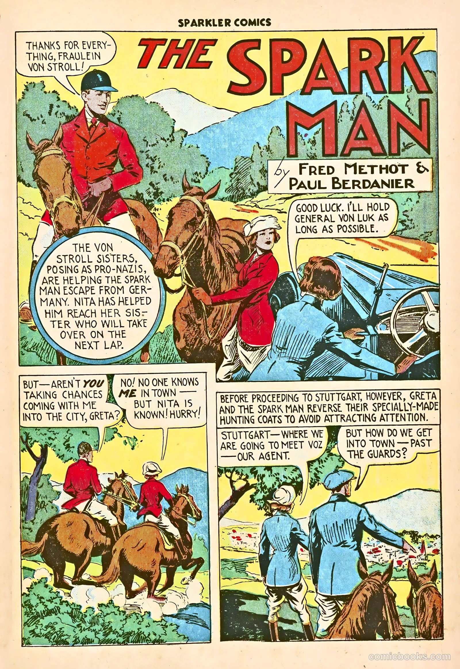 Sparkle Comics #28 (1953) — page 30 of 49