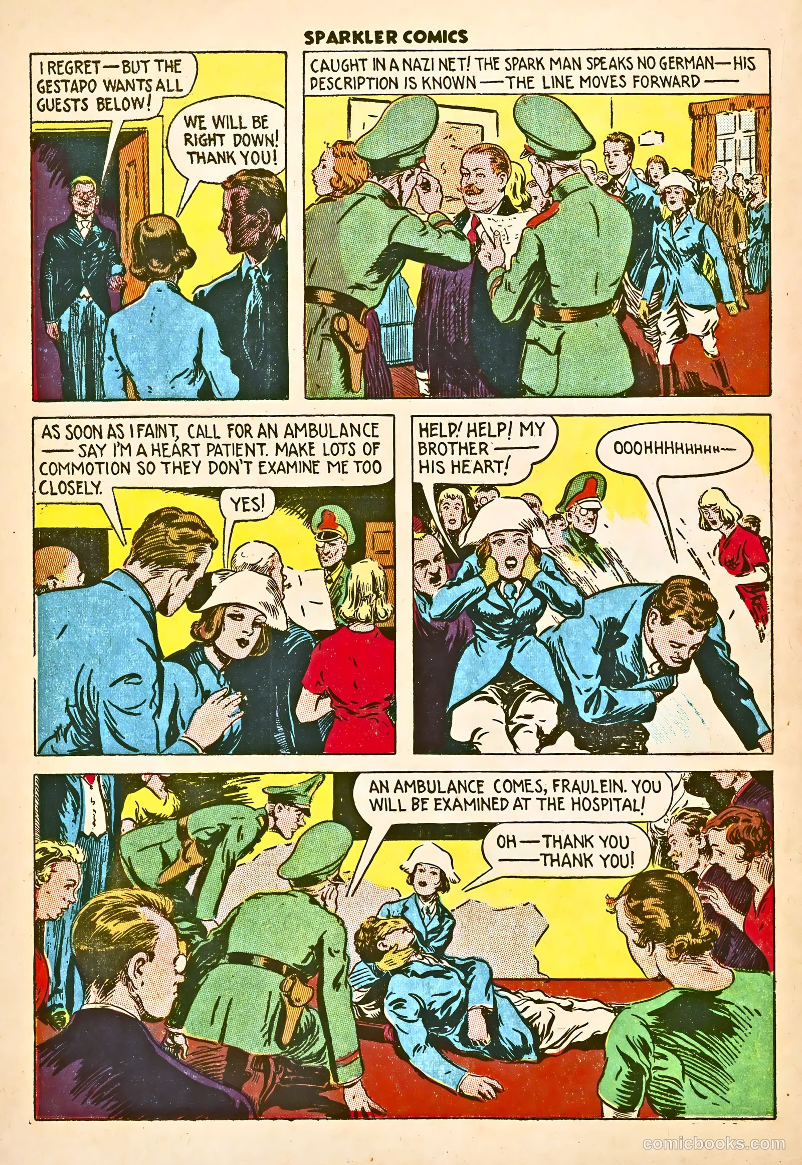 Sparkle Comics #28 (1953) — page 33 of 49