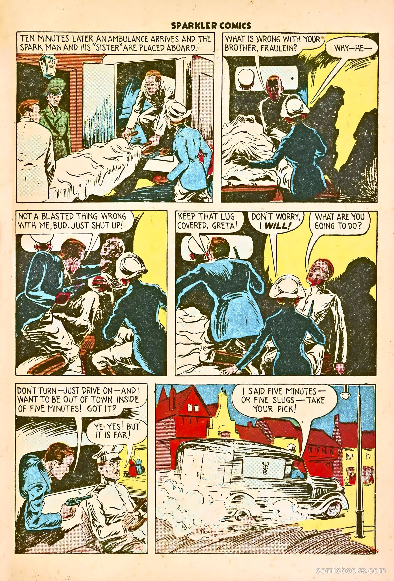 Sparkle Comics #28 (1953) — page 34 of 49