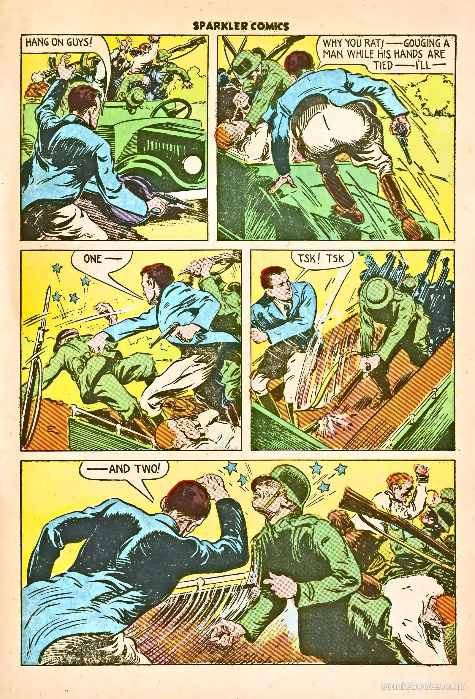 Sparkle Comics #28 (1953) — page 36 of 49