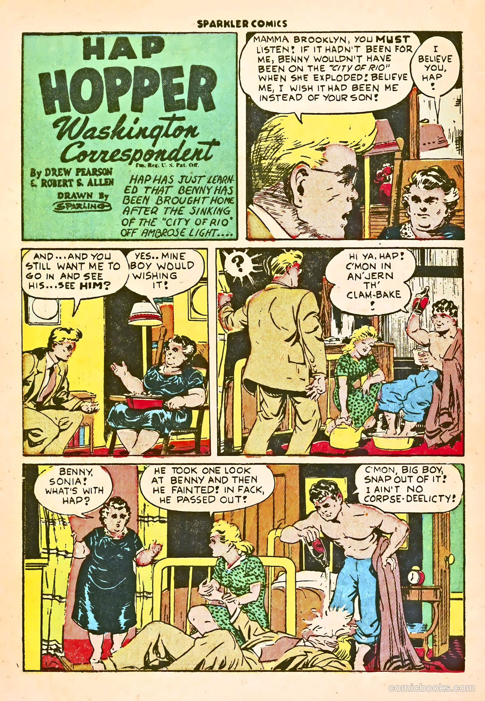 Sparkle Comics #28 (1953) — page 39 of 49
