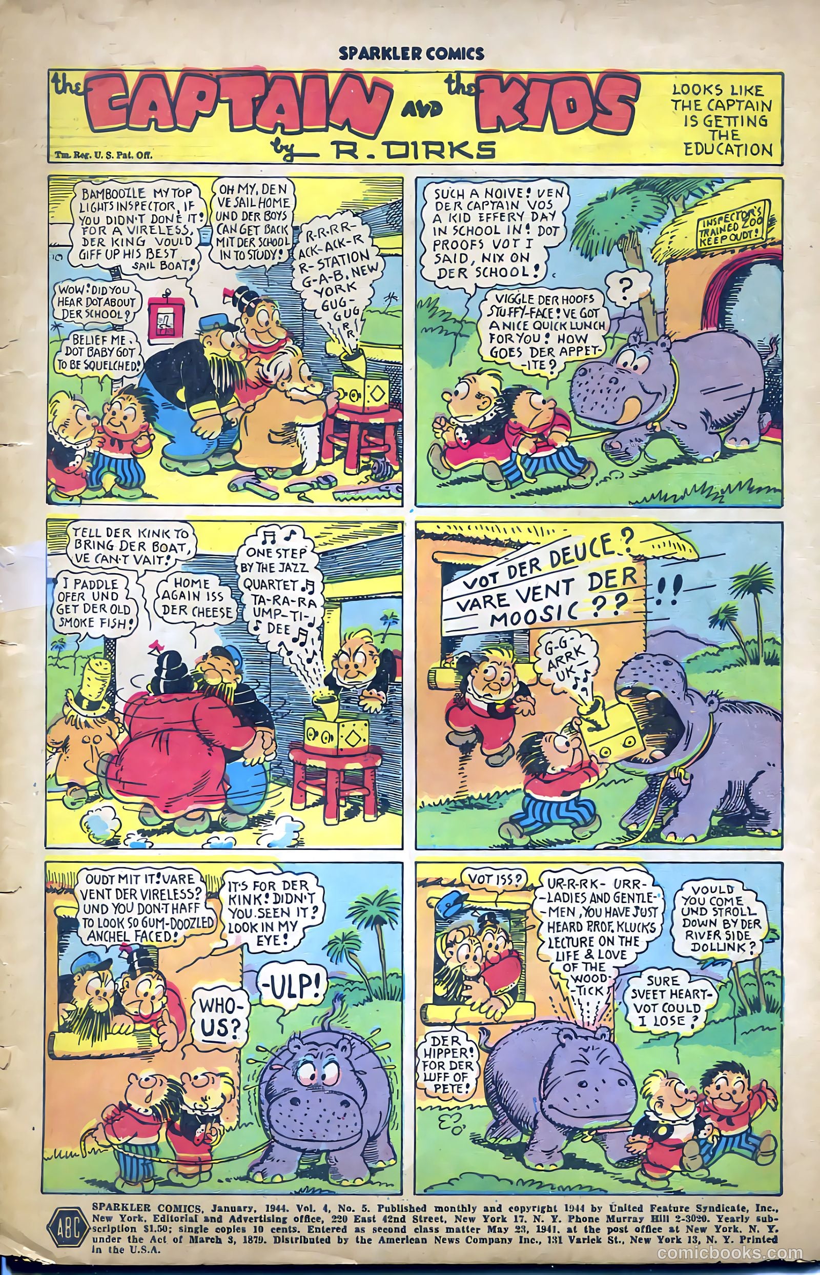 Sparkle Comics #29 (1953) — page 3 of 49