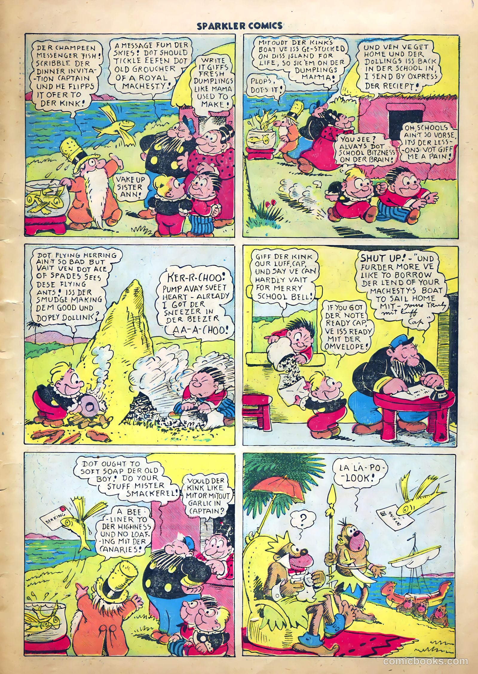 Sparkle Comics #29 (1953) — page 5 of 49