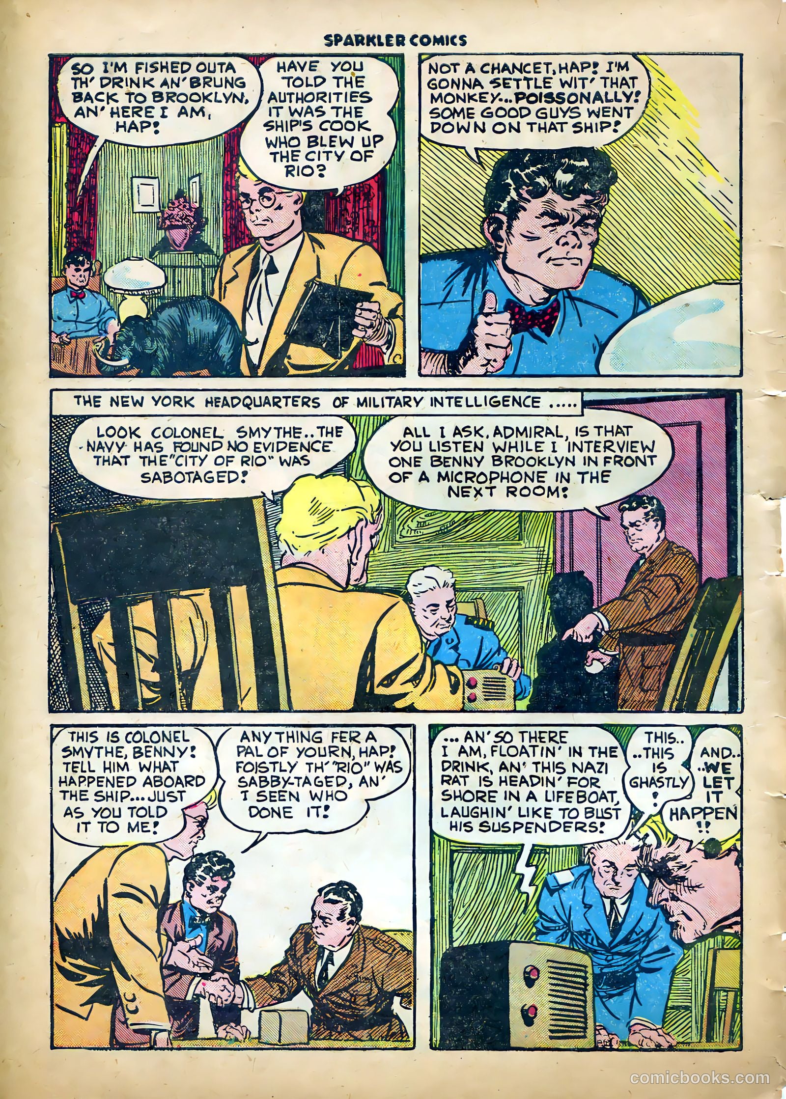 Sparkle Comics #29 (1953) — page 10 of 49